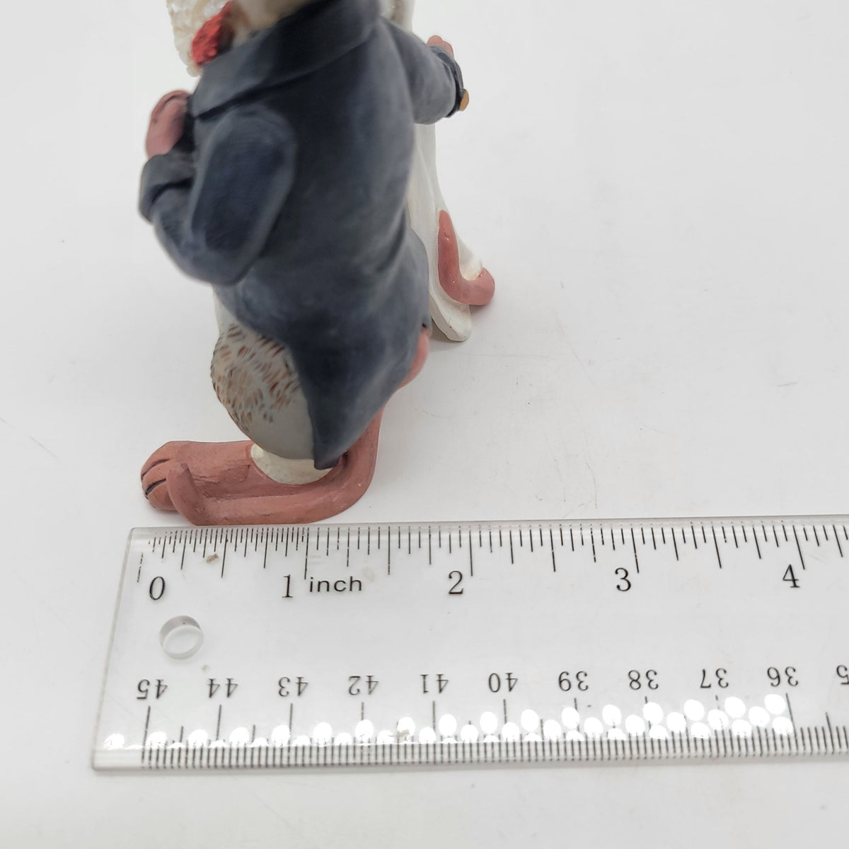 Adorable Bride & Groom Mice Couple Figurine Cake Topper