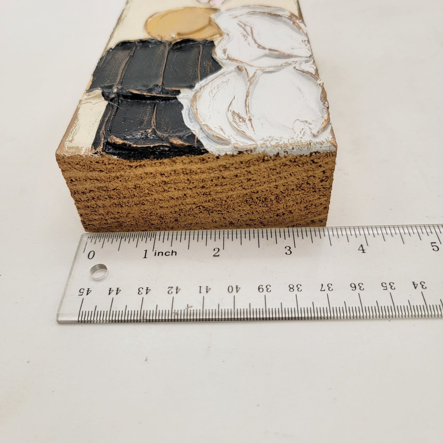Coddiwomple Wood Block Art Bride & Groom