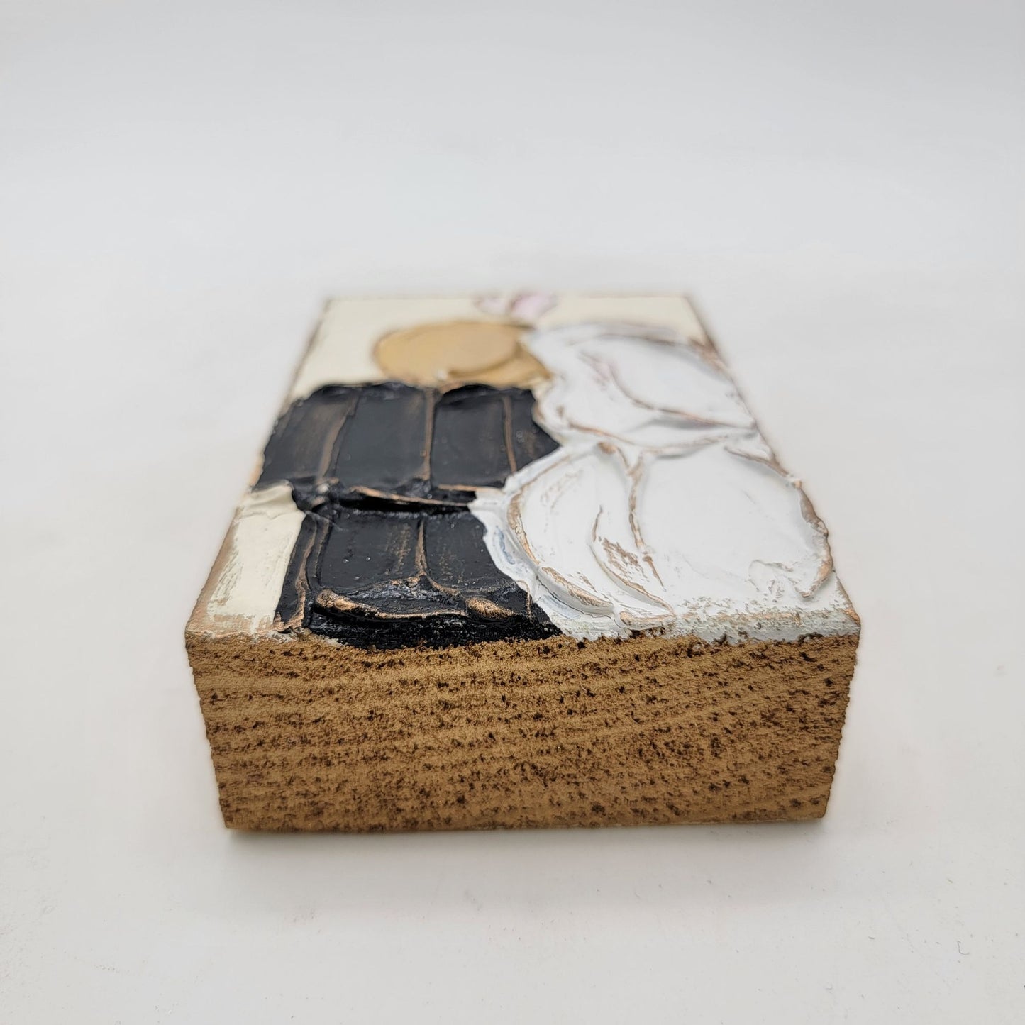 Coddiwomple Wood Block Art Bride & Groom