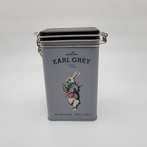 Alice in Wonderland Charbrew Earl Grey Tea Tin - NEW
