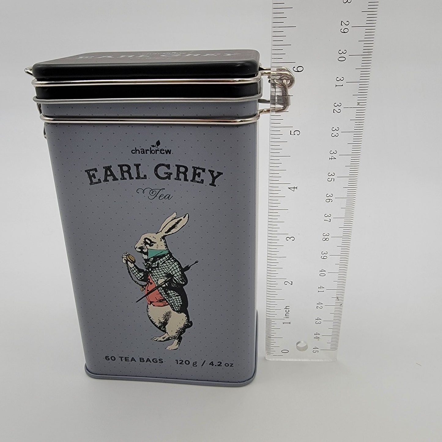 Alice in Wonderland Charbrew Earl Grey Tea Tin - NEW