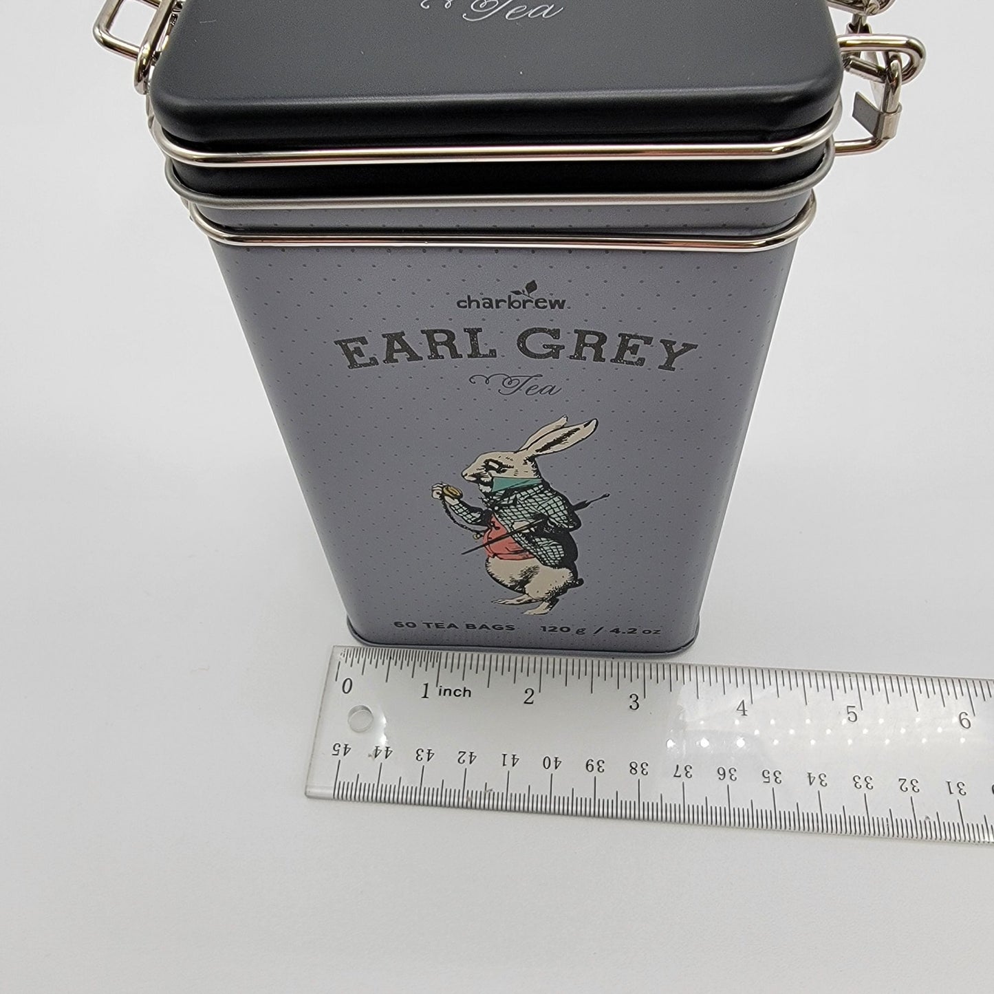 Alice in Wonderland Charbrew Earl Grey Tea Tin - NEW
