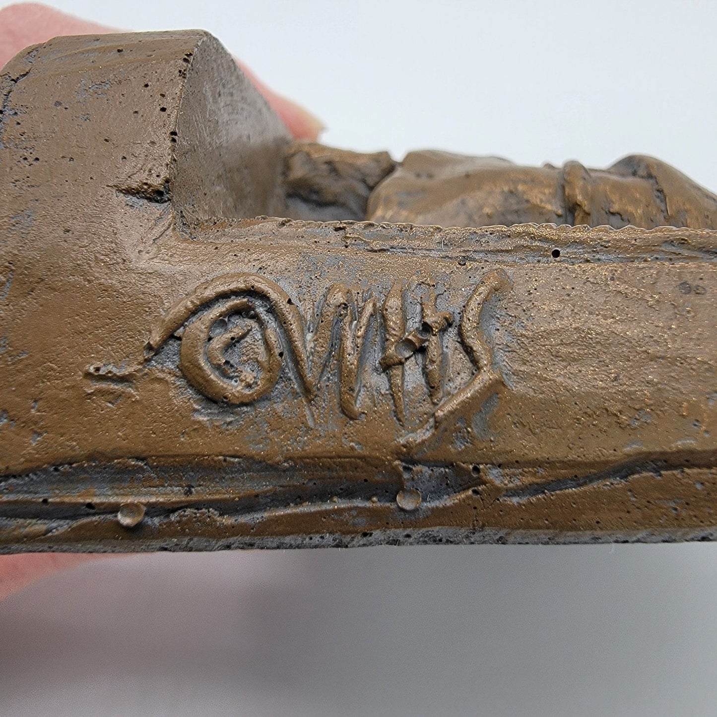 St. Roch Patron Of Dogs Plaque Sculpture By Hank Schlau