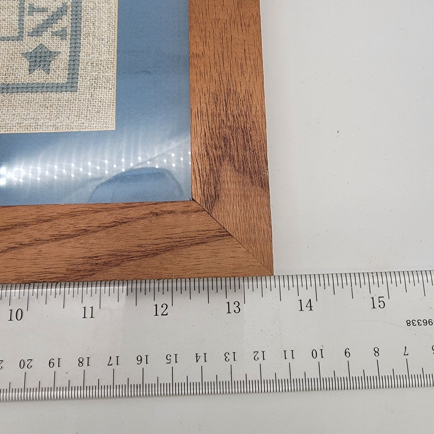 Vintage 1993 Cross-Stitch Alphabet Sampler Bears Signed