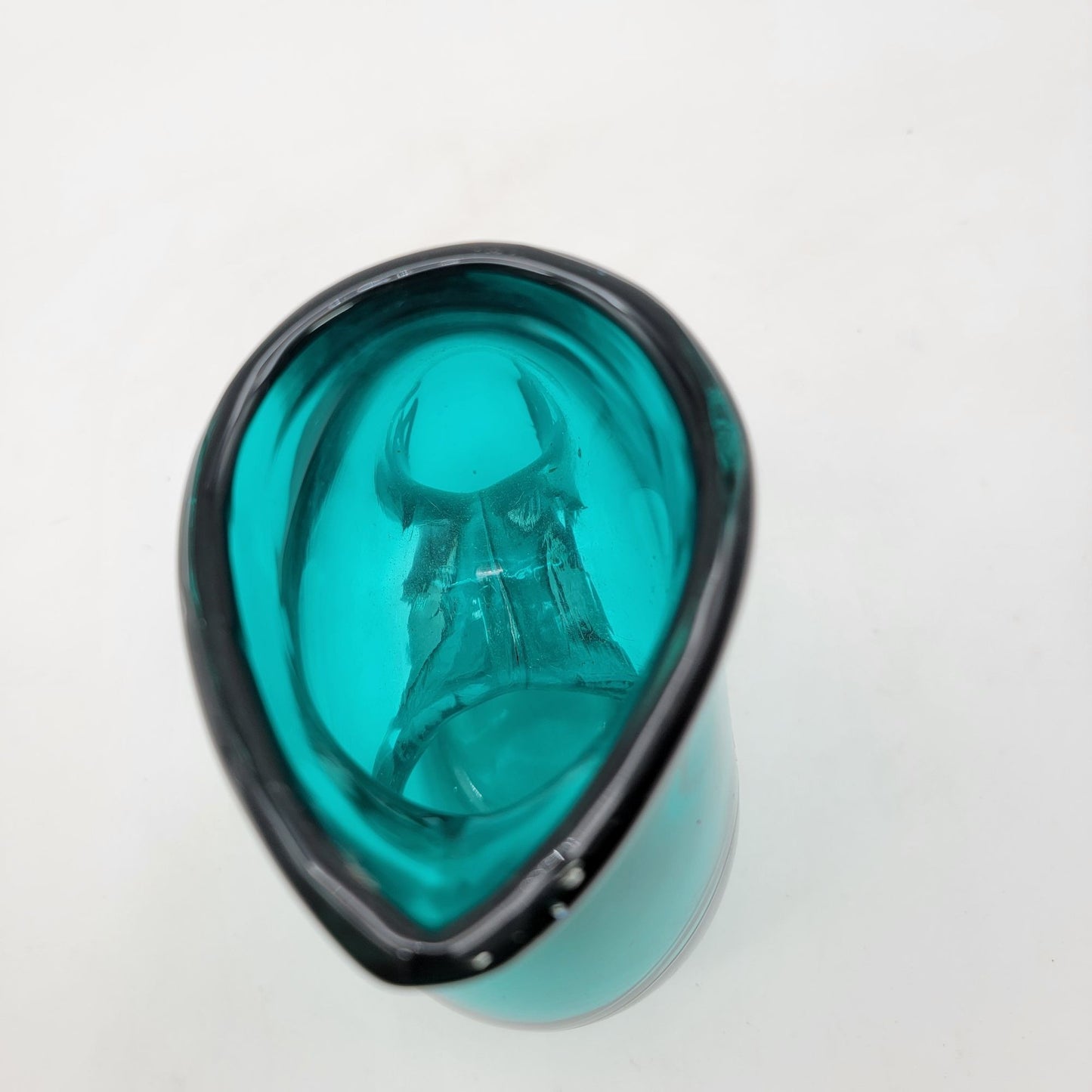 Polspotten Blue Art Glass Jug