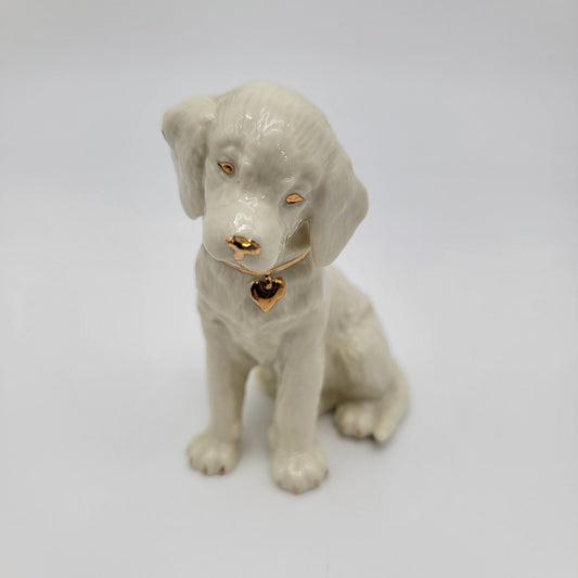 Vintage Lenox Labrador Retriever Puppy Figurine