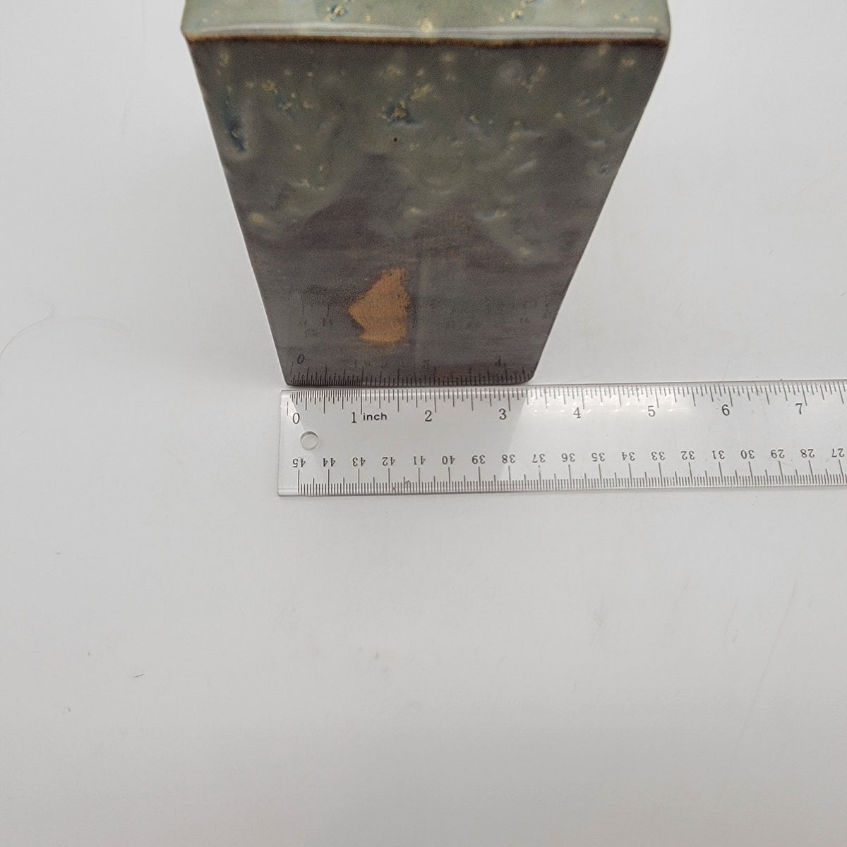 Vintage Drip Glaze Hobbyist Pottery Vase