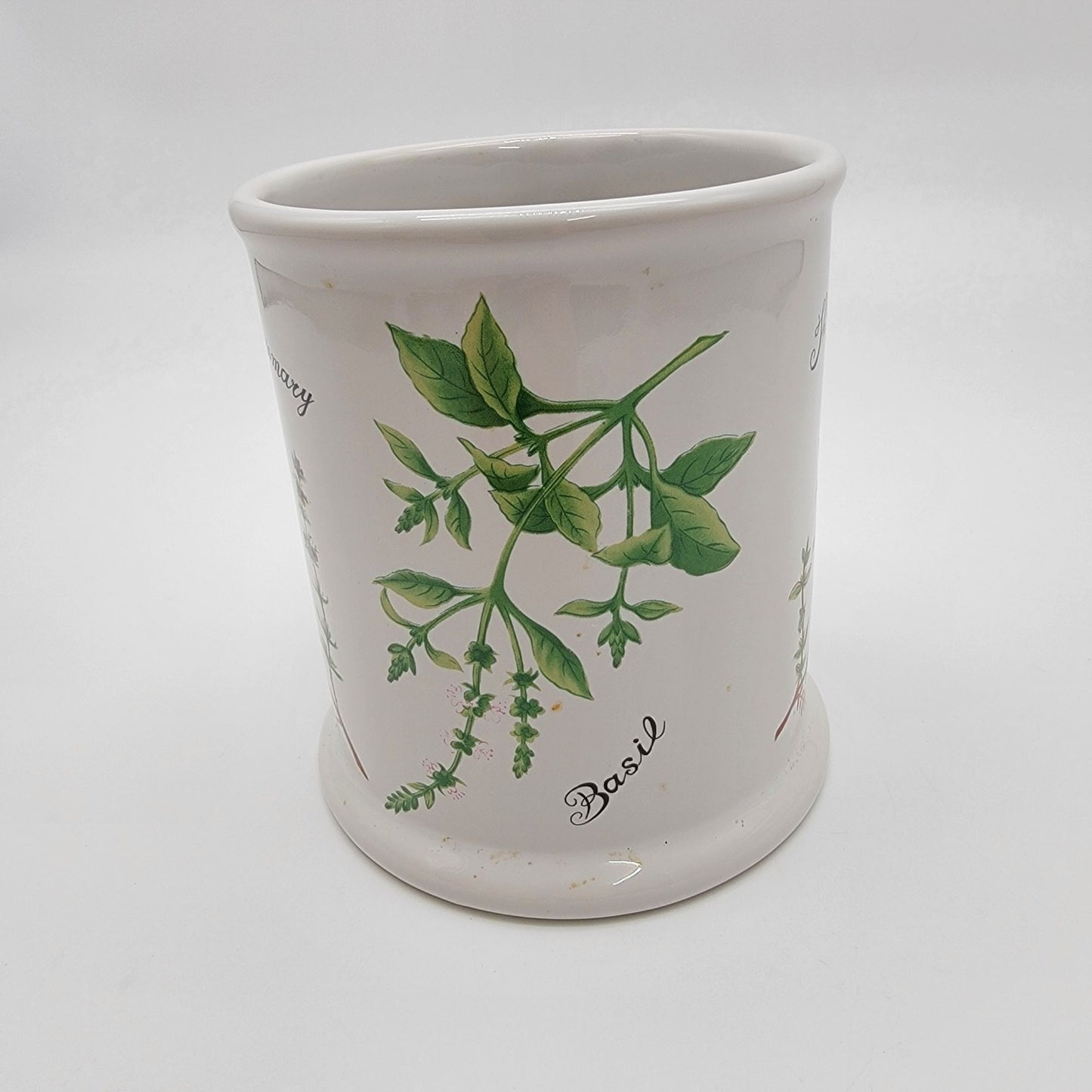 Vintage Cooks Club Rosemary Herb Utensil Holder