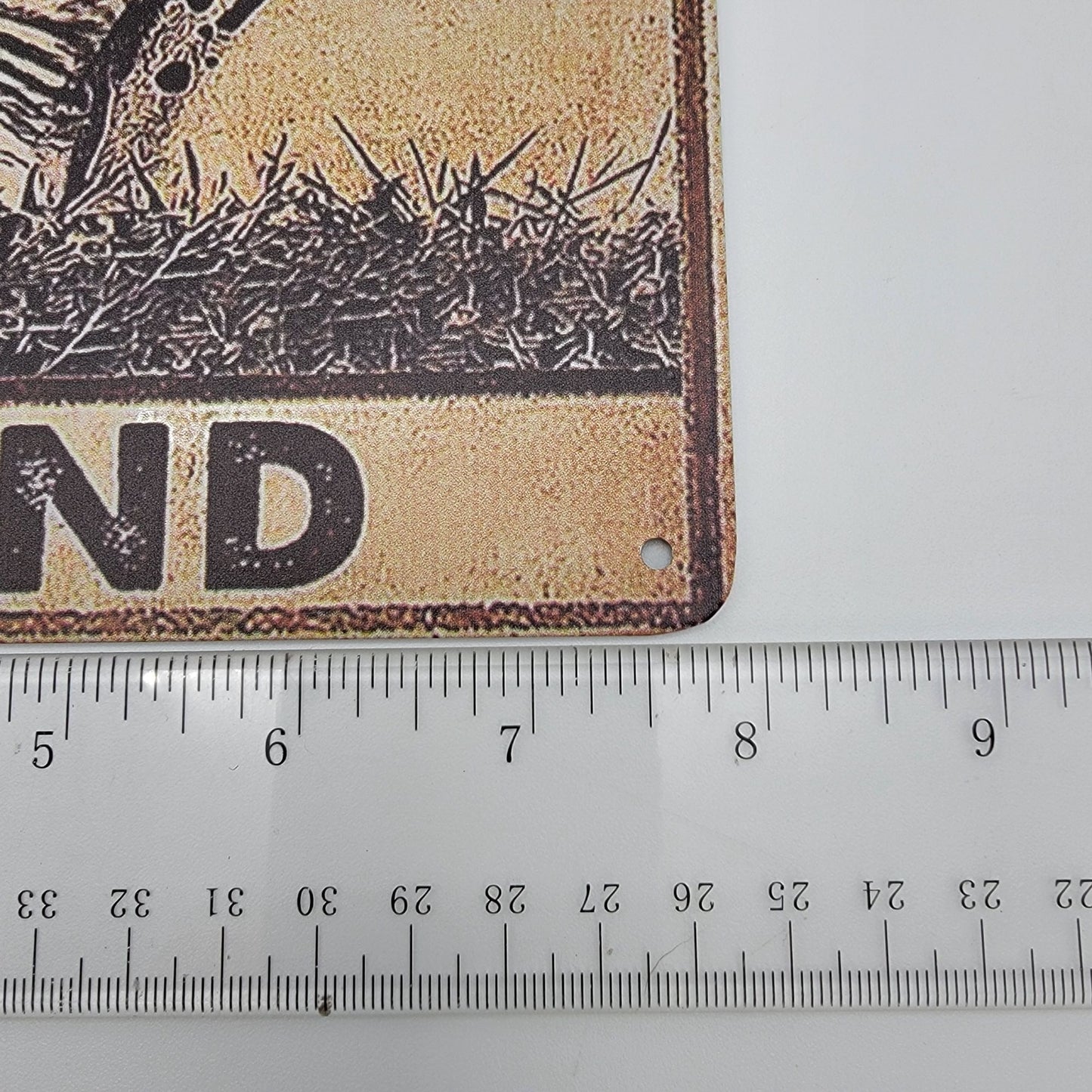 Be Kind Baby Elephant Tin Sign Butterfly Wings