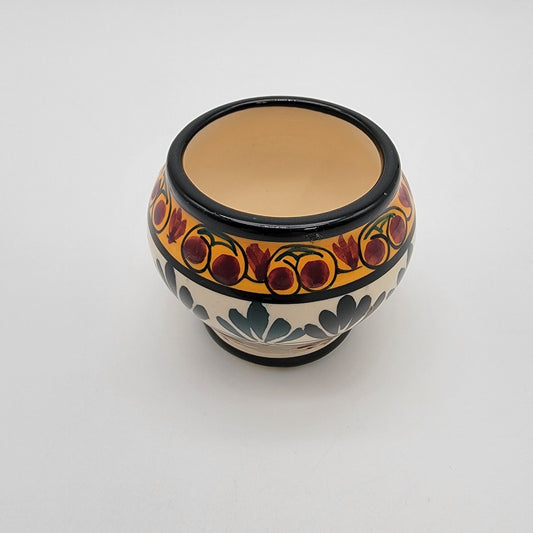 Vintage 1959 St. Jean De Bretagne France  Majolica Flower Pot Or Vase