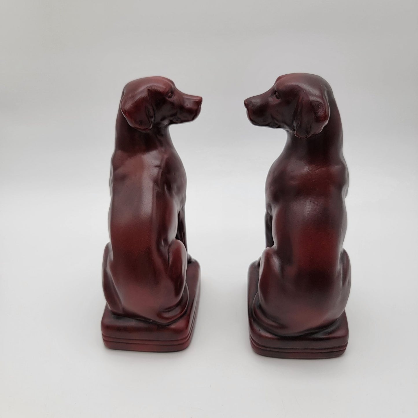 Set Of 2 Vintage Regal Labrador Retriever Dog Bookends