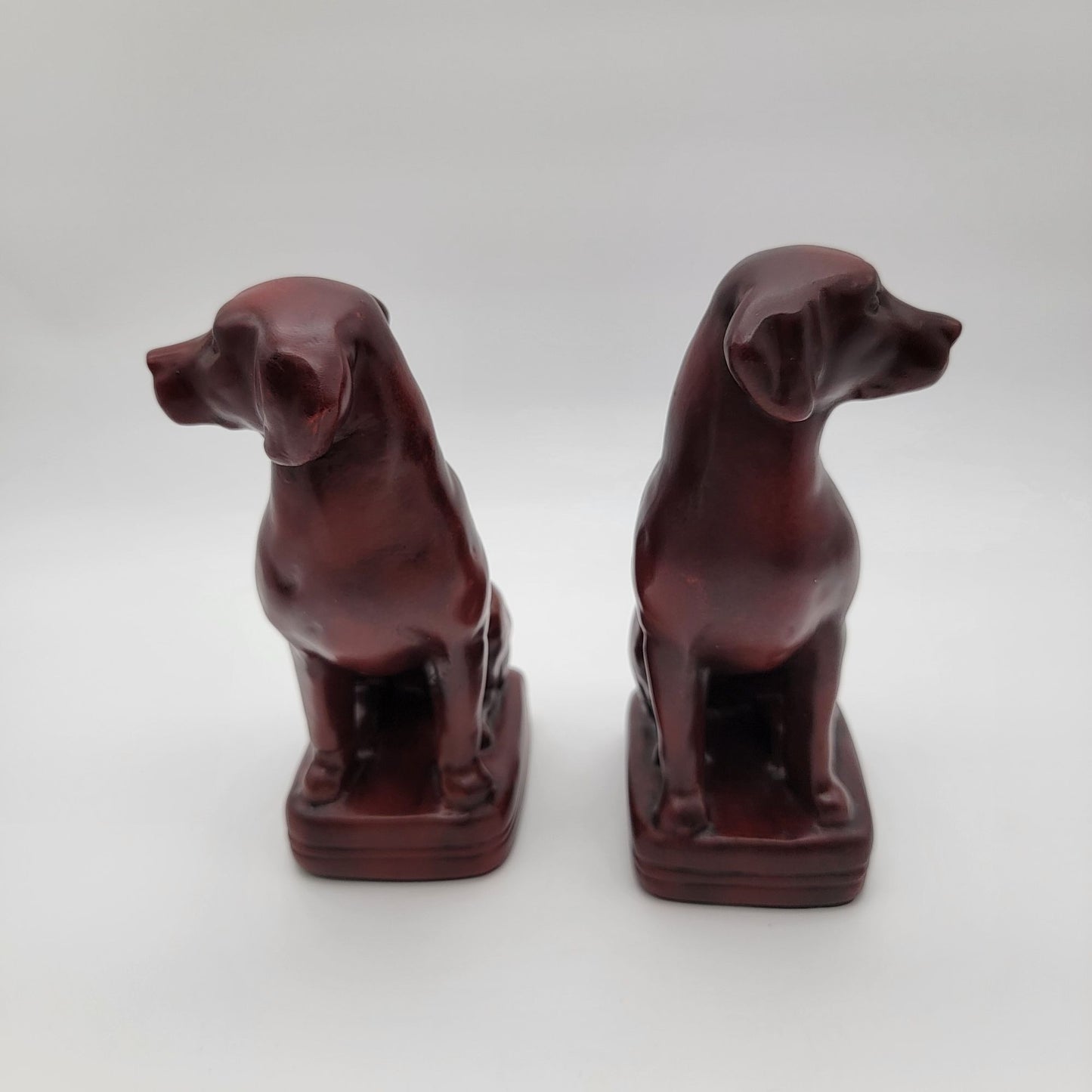 Set Of 2 Vintage Regal Labrador Retriever Dog Bookends