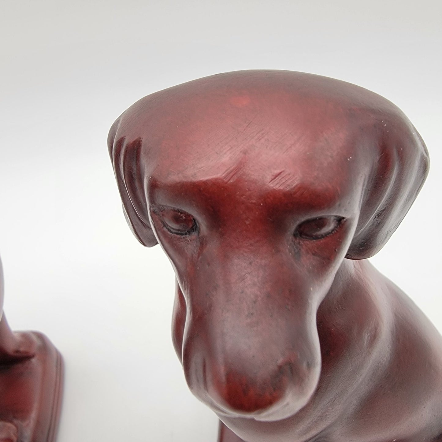 Set Of 2 Vintage Regal Labrador Retriever Dog Bookends