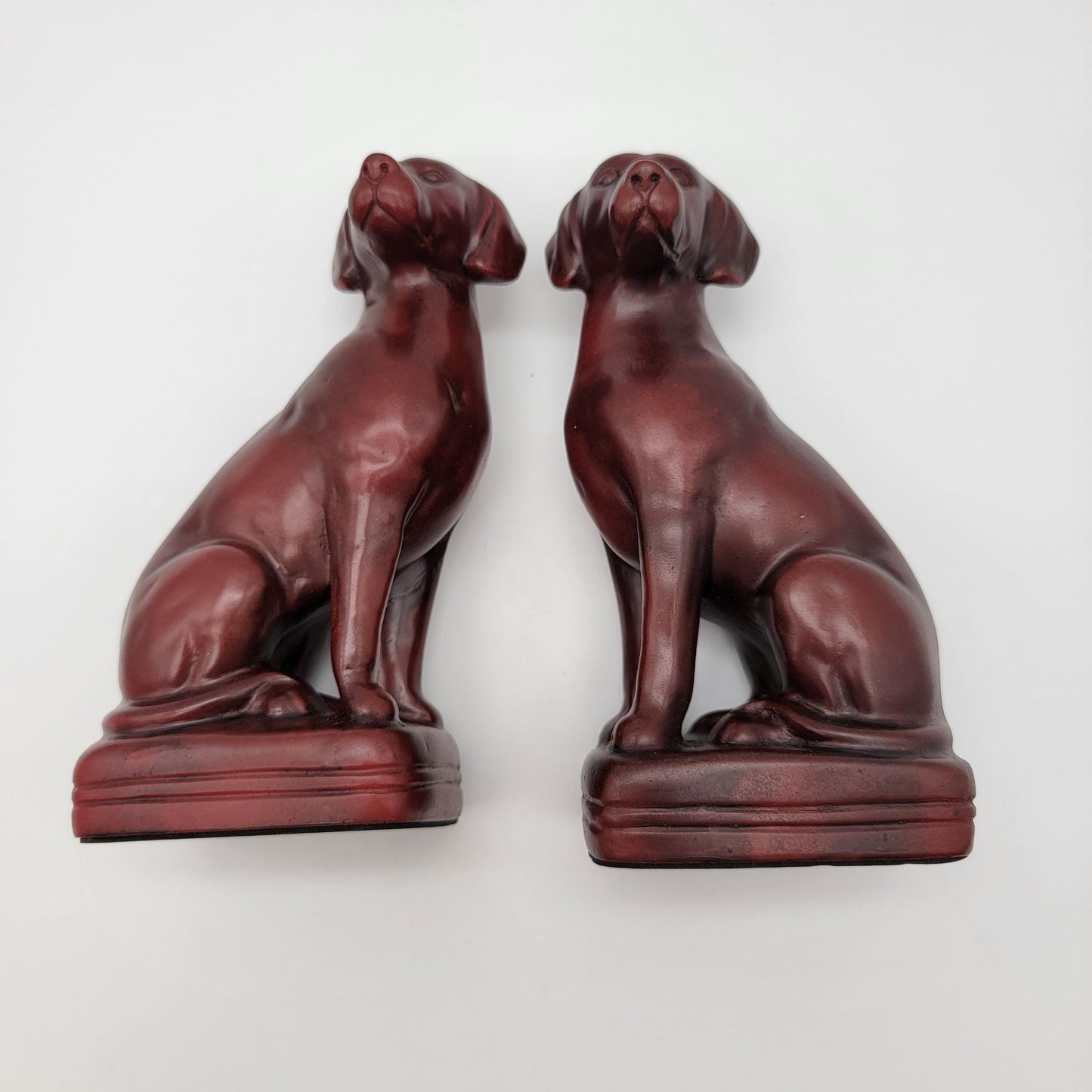 Set Of 2 Vintage Regal Labrador Retriever Dog Bookends