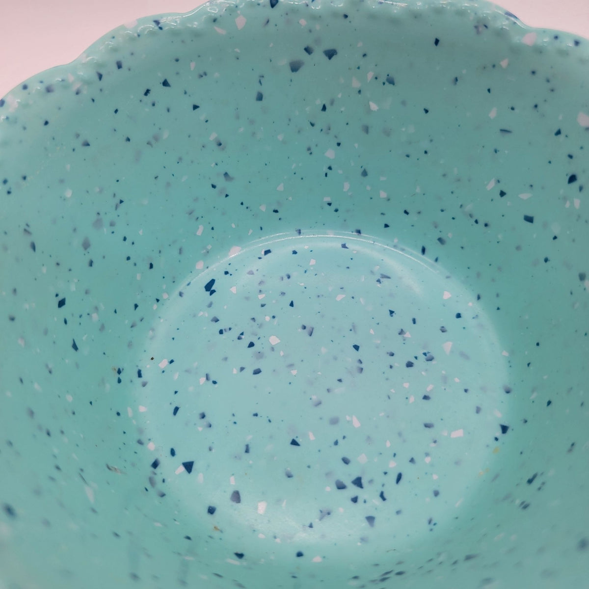 Pioneer Woman Juliette Melamine Bowls Set Of 2 Teal Blue Speckled