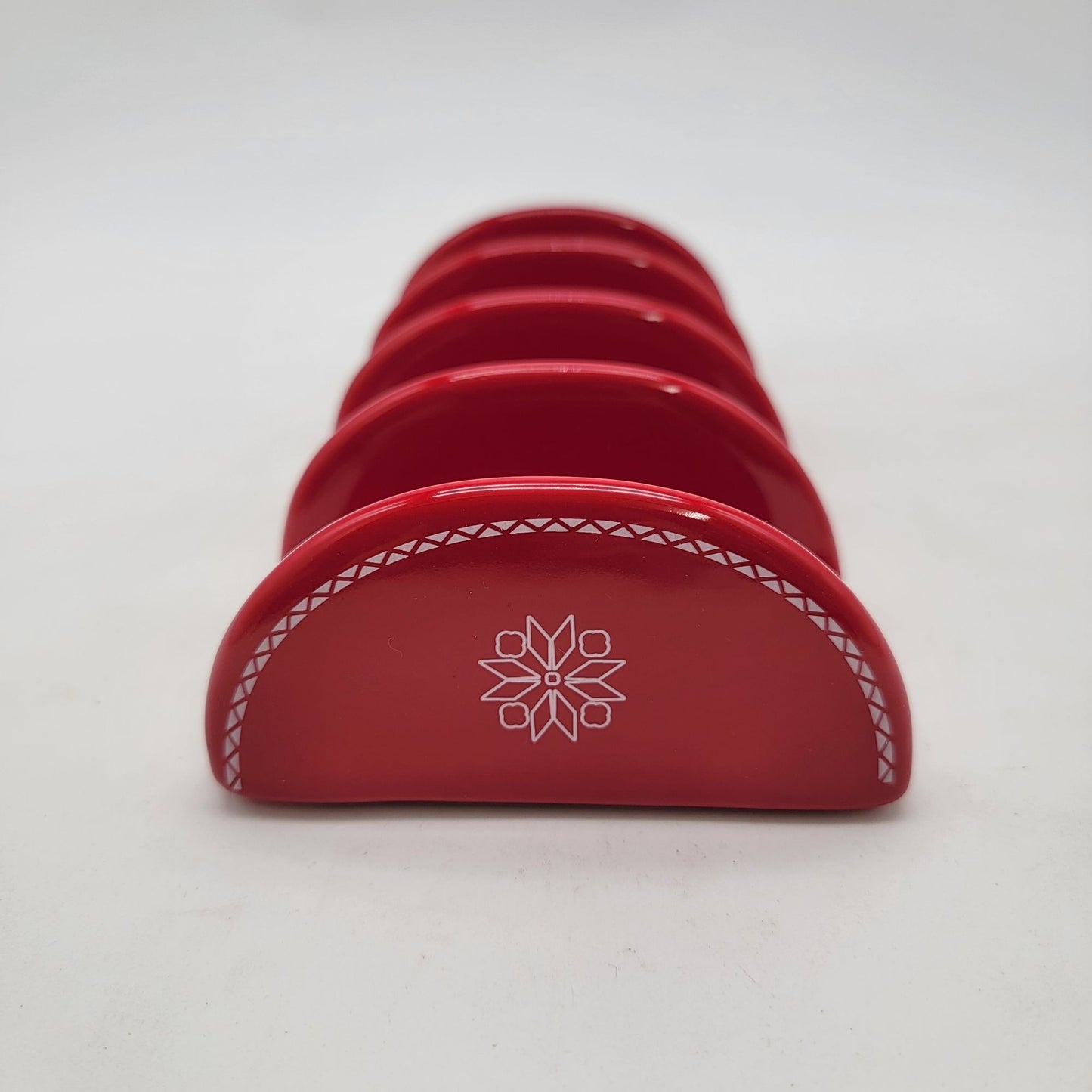 Red Trejos Tacos 4-Slot Holder