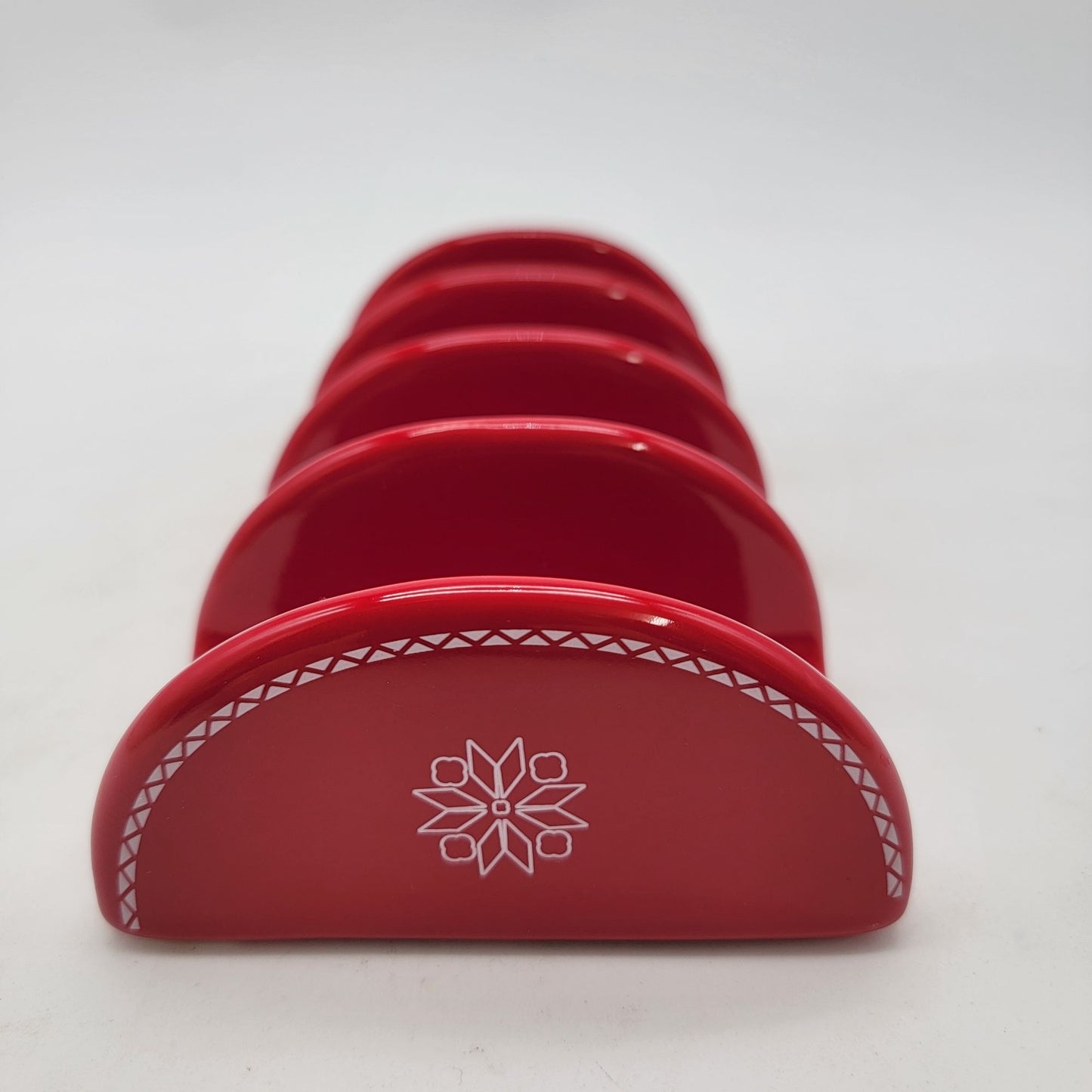 Red Trejos Tacos 4-Slot Holder
