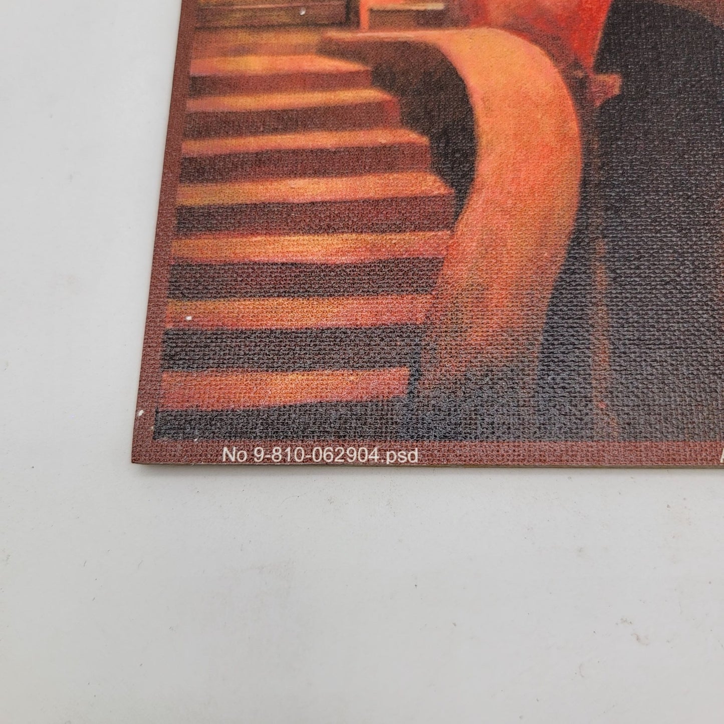 "No. 9" Artist Proof Giclee On Canvas By John A. Wood Signed & Dated 2004