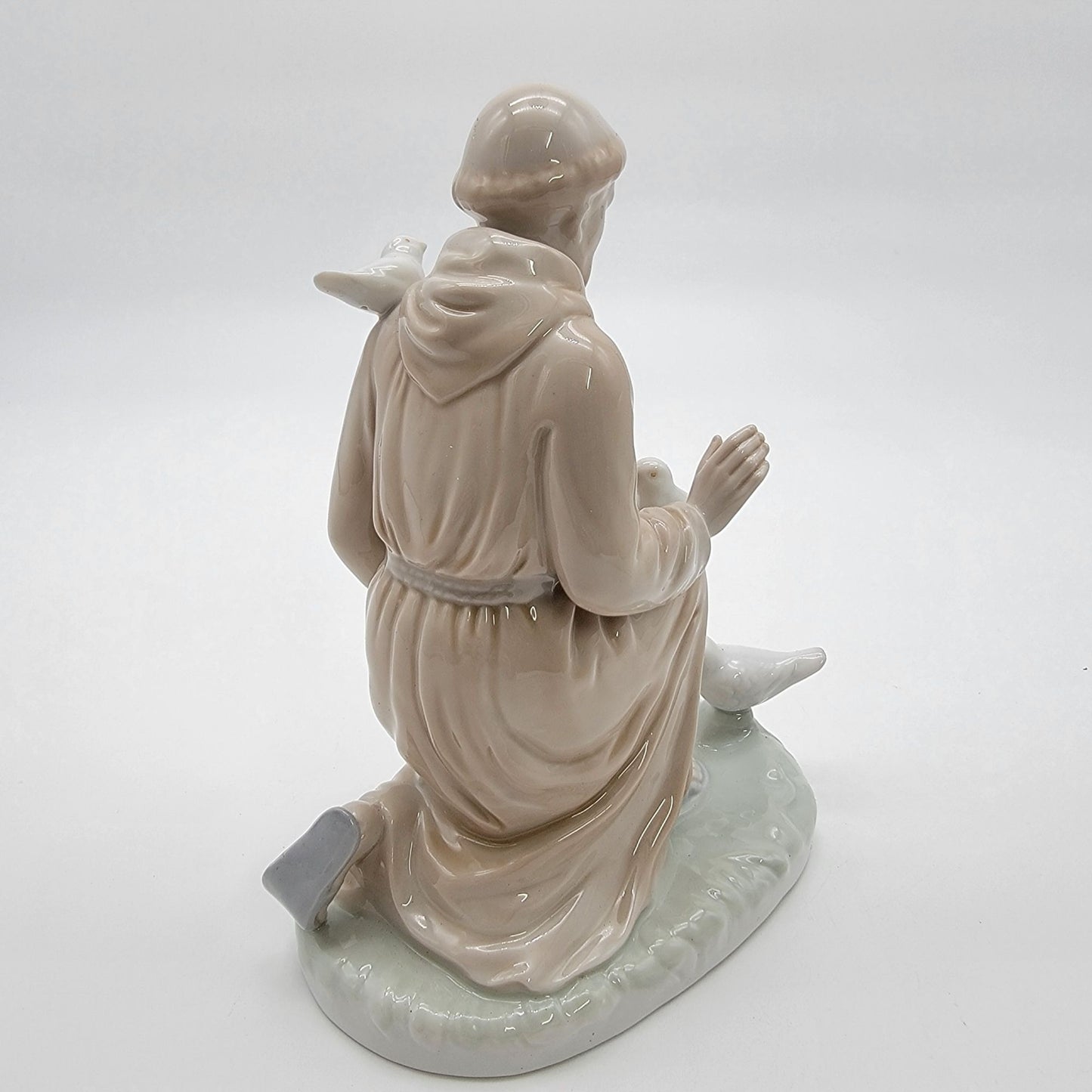 1981 Roman Japan Porcelain Saint Francis Of Assisi Figurine