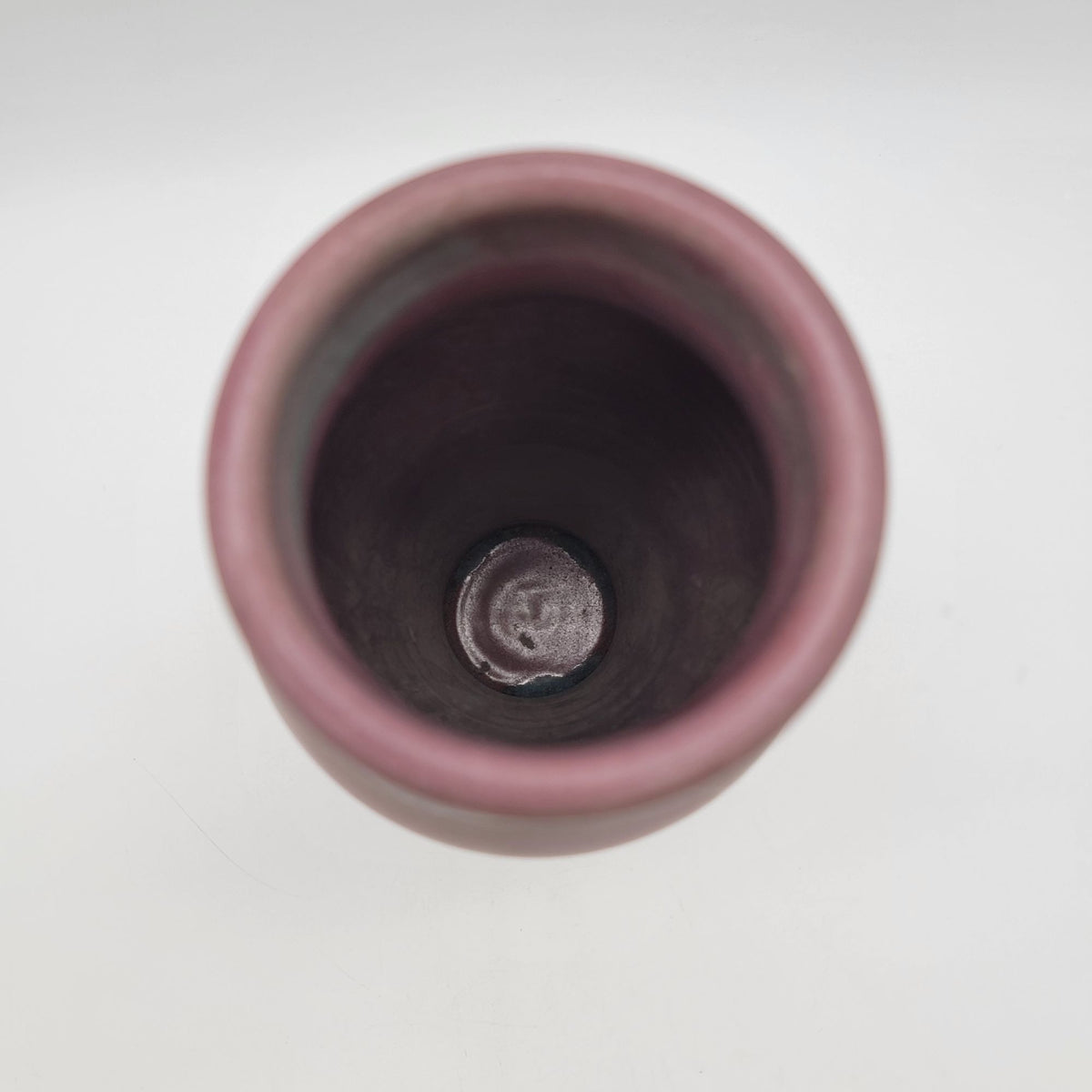 Jill Kealley L'Unique Australian Pottery Vase Pink & Green Glaze