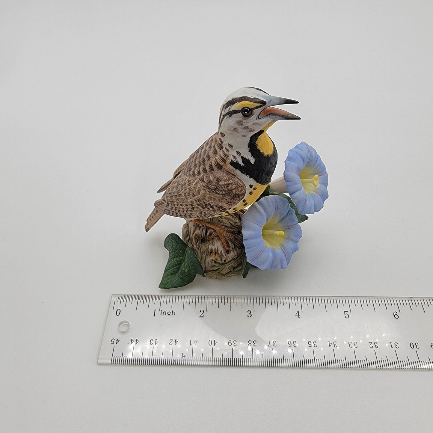 1992 Lenox Western Meadowlark Bird Porcelain Figurine