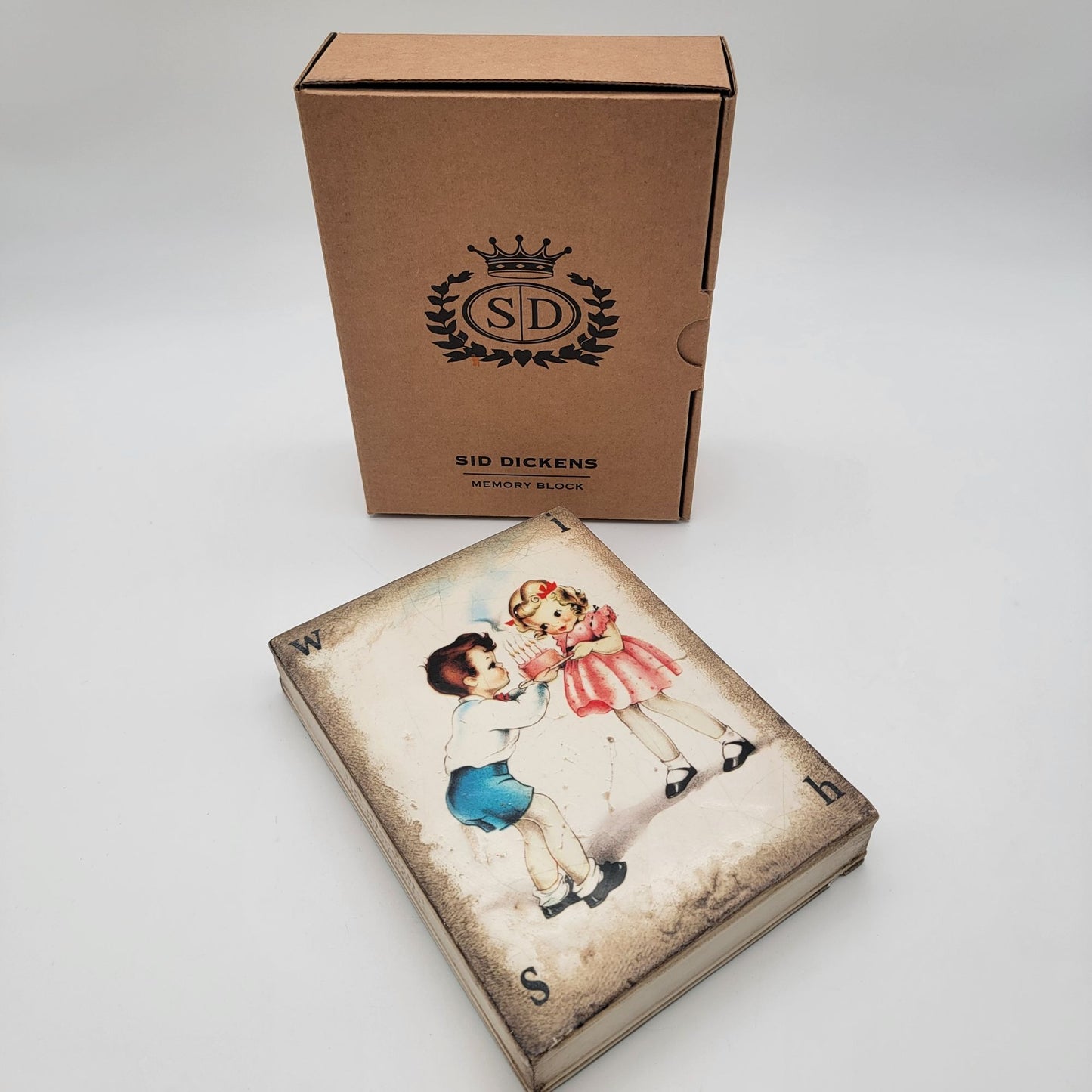 Retired Sid Dickens Memory Block SB04 Wish