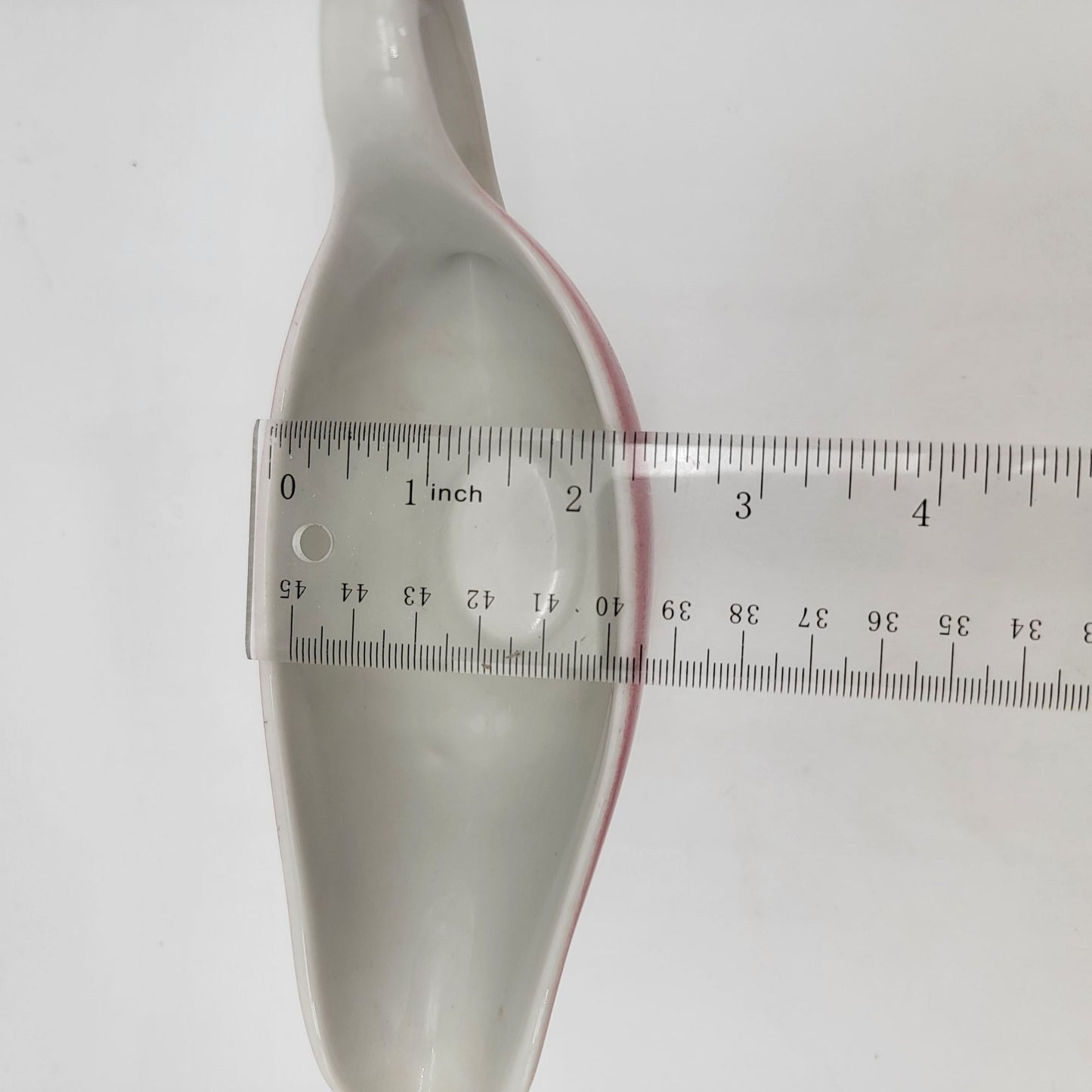 Vintage Shenango China USA Gravy Sauce Boat T-34 Pink & White