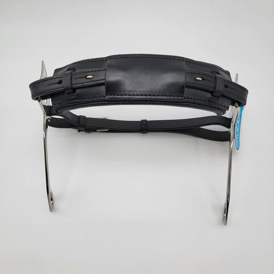 Stubben Steeltec Horse Hackamore Bit Leather NWT