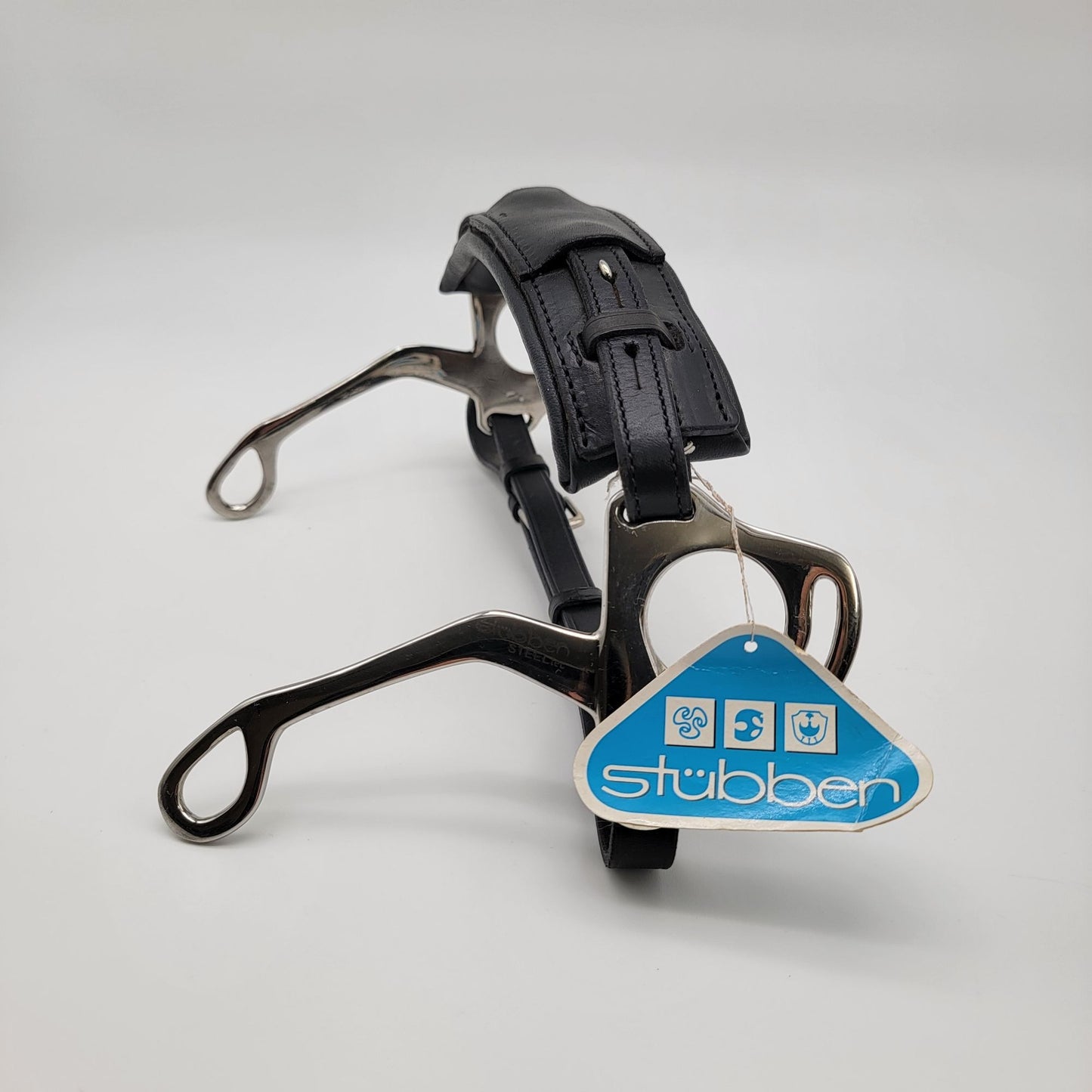 Stubben Steeltec Horse Hackamore Bit Leather NWT