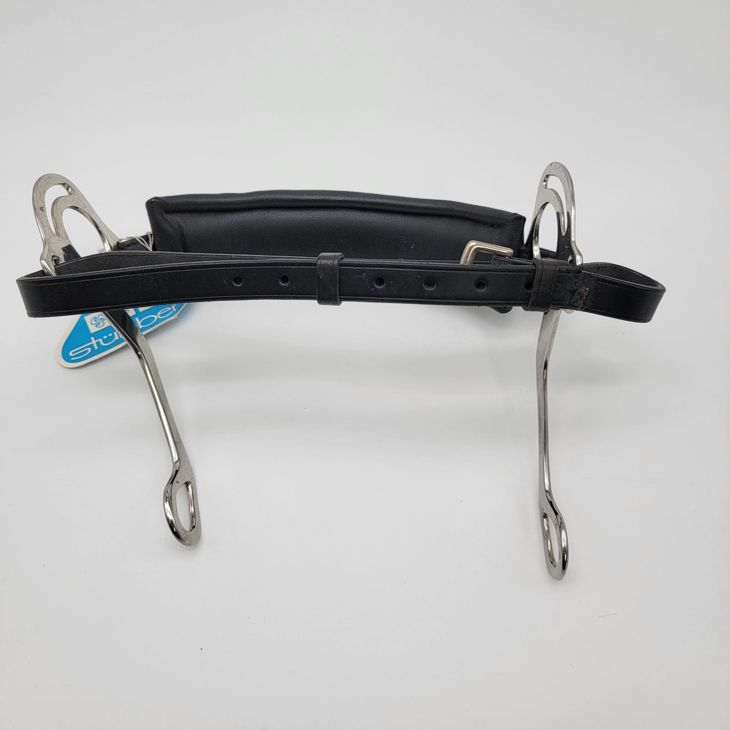 Stubben Steeltec Horse Hackamore Bit Leather NWT