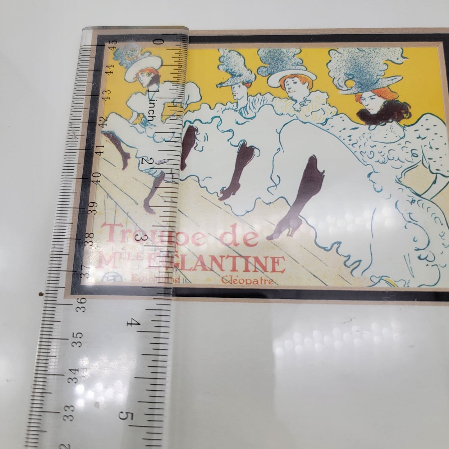 Vintage Framed Print "Troupe De Mlle Églantine" By Henri De Toulouse-Lautrec