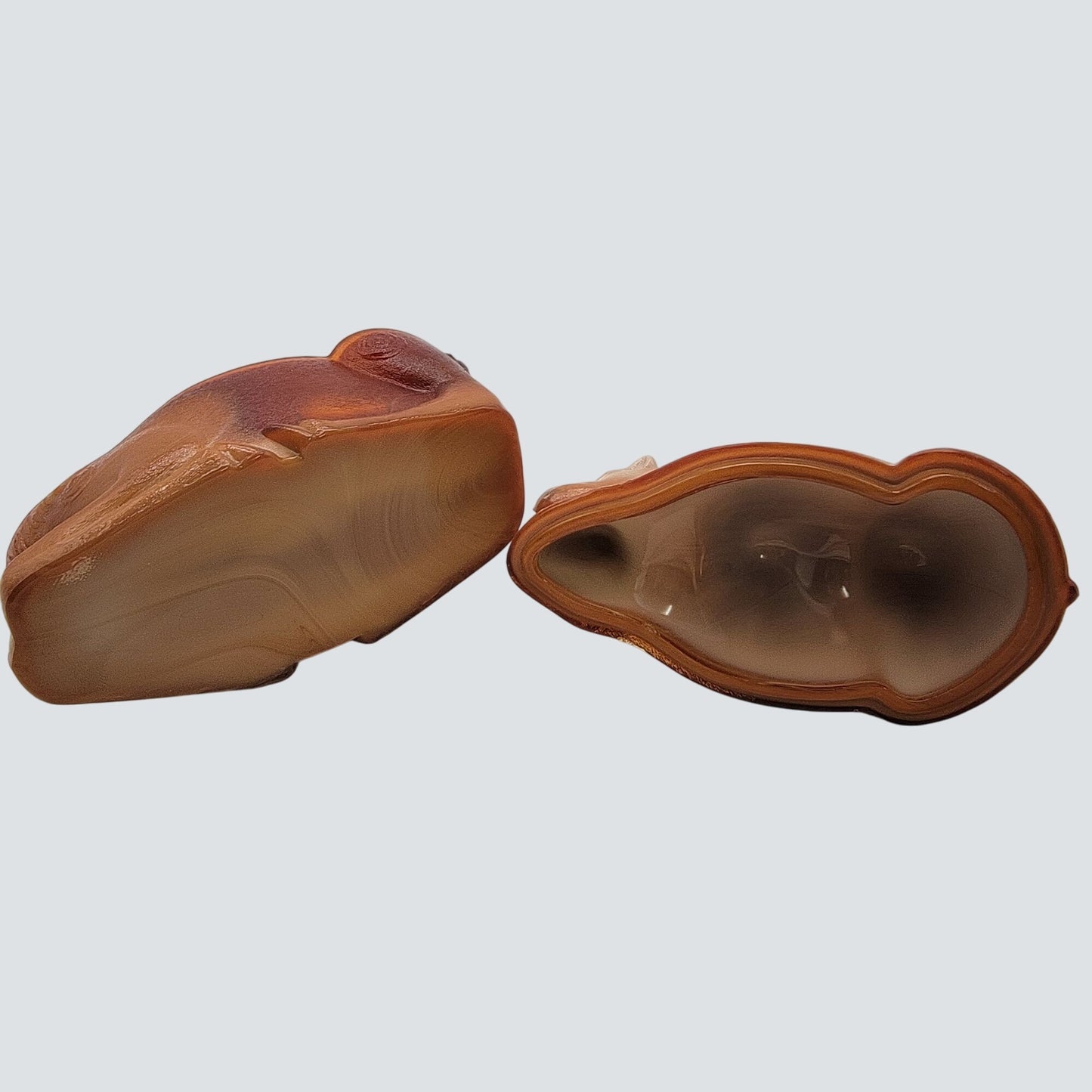 Vintage Westmoreland Chocolate Slag Glass Camel Candy Dish