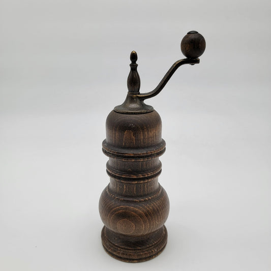 Vintage Zassenhaus German Dark Wood Beech Pepper Mill