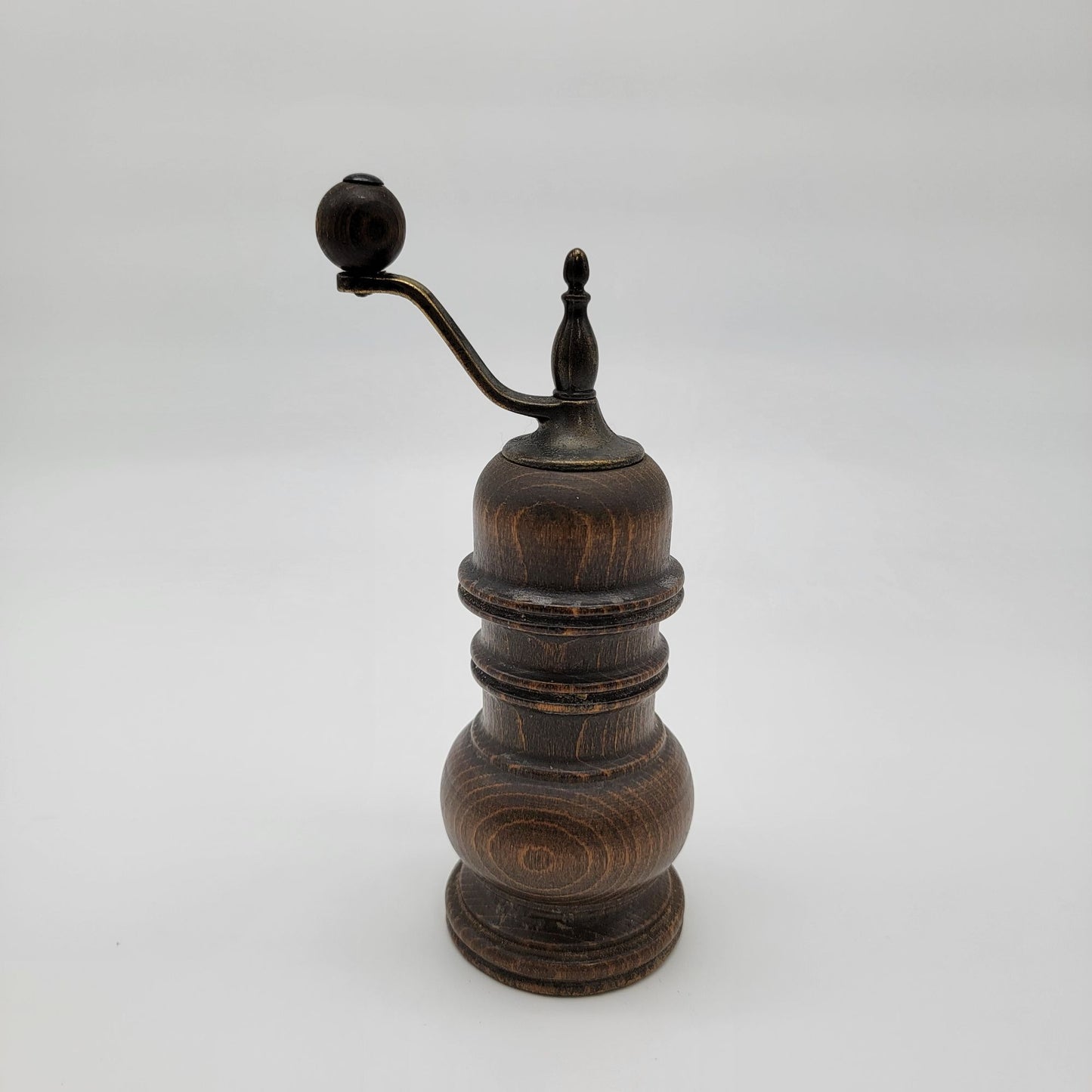 Vintage Zassenhaus German Dark Wood Beech Pepper Mill