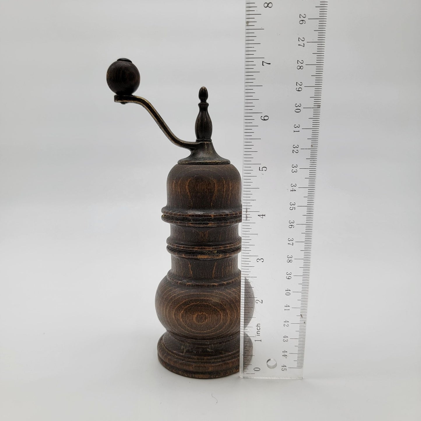 Vintage Zassenhaus German Dark Wood Beech Pepper Mill