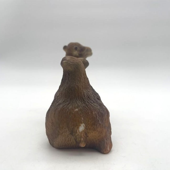 Vintage Realistic Bactrian Camel Figurine