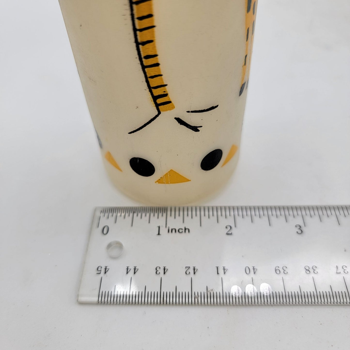 Vintage Mid-Century Modern Circus Themed Plastic Tumblers Set Of 6