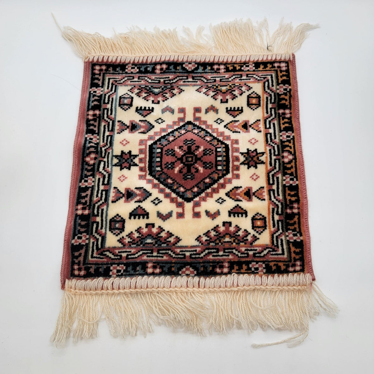Vintage  Miniature Persian Rug Dollhouse Mini