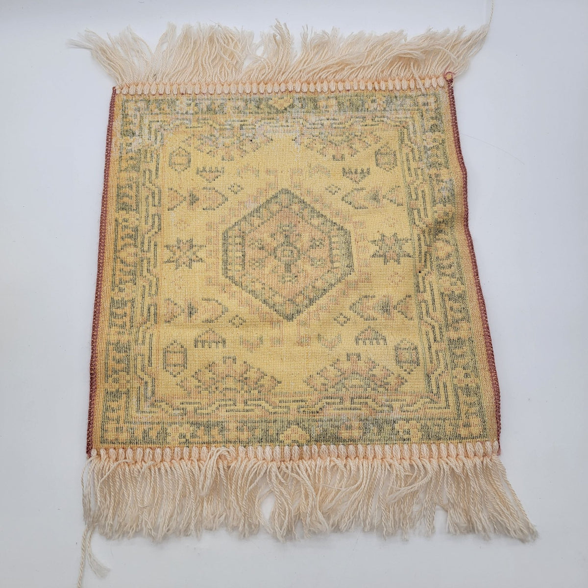 Vintage  Miniature Persian Rug Dollhouse Mini