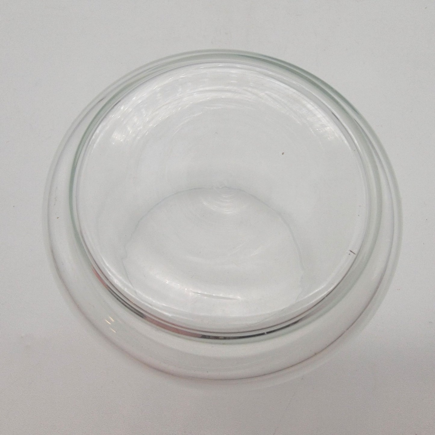 White Squirrel Lid Glass Storage Jar