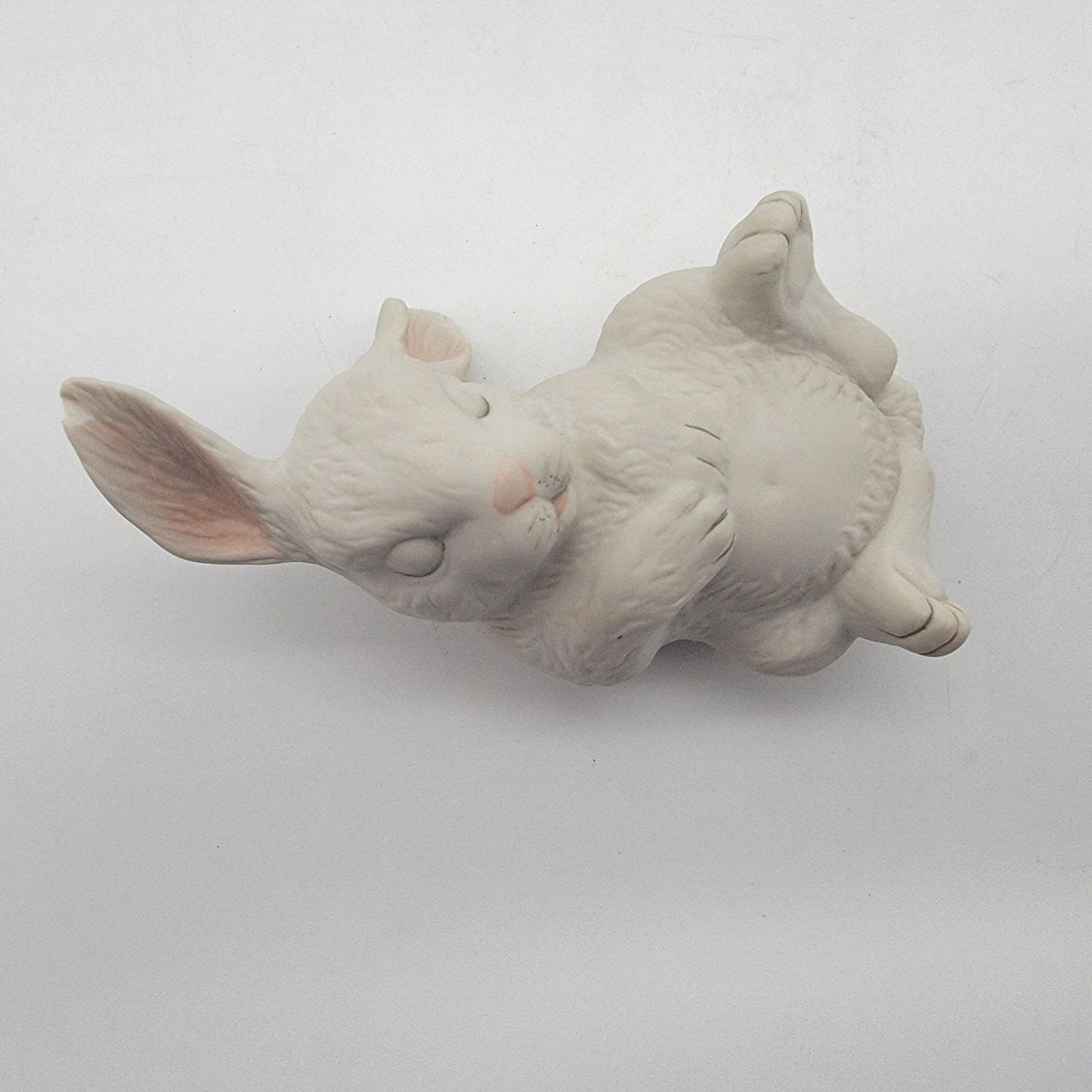 Boehm White Rabbit Figurine Set Of 3 Handcrafted Porcelain Sculptures