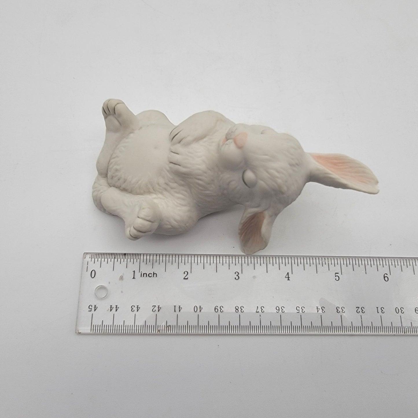 Boehm White Rabbit Figurine Set Of 3 Handcrafted Porcelain Sculptures
