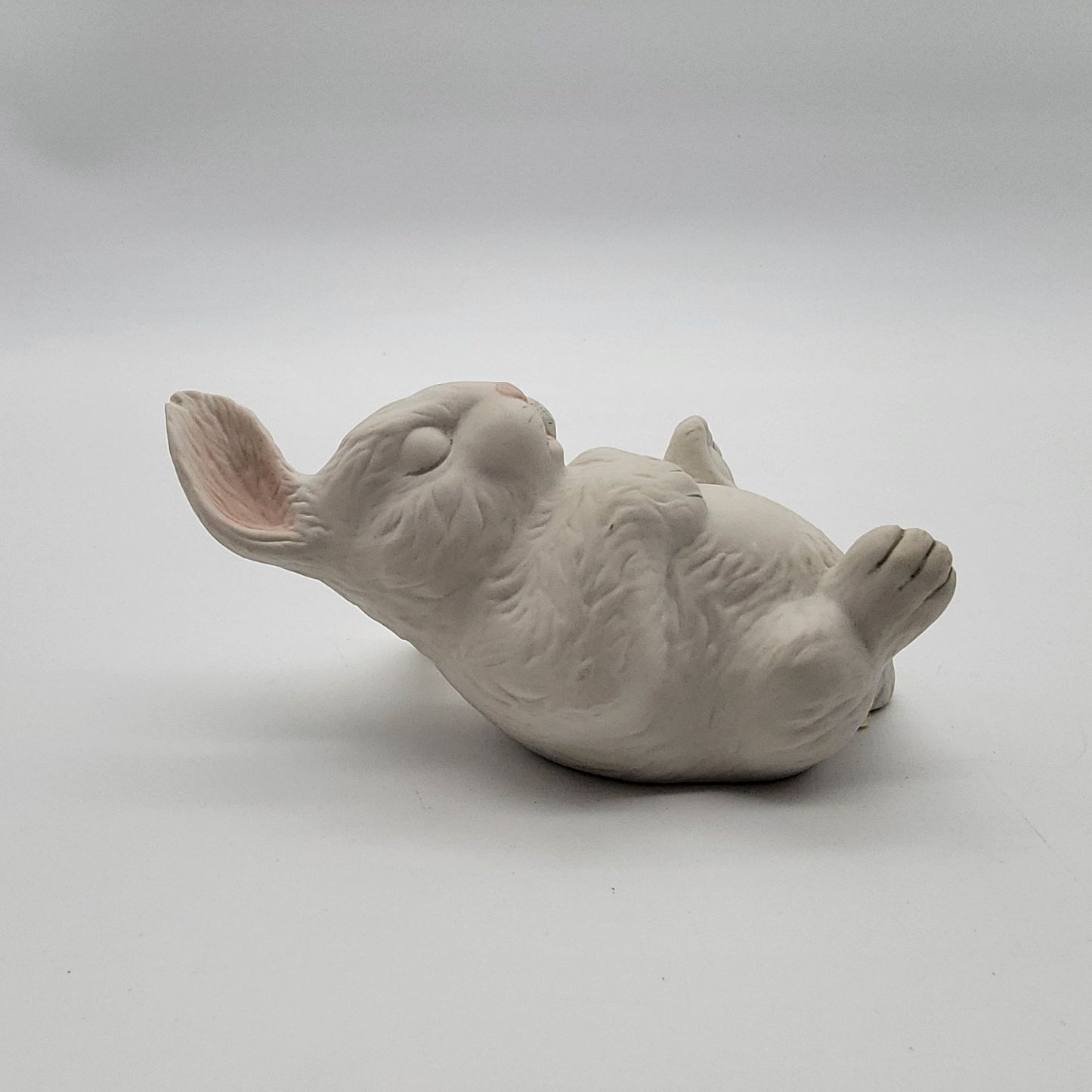 Boehm White Rabbit Figurine Set Of 3 Handcrafted Porcelain Sculptures