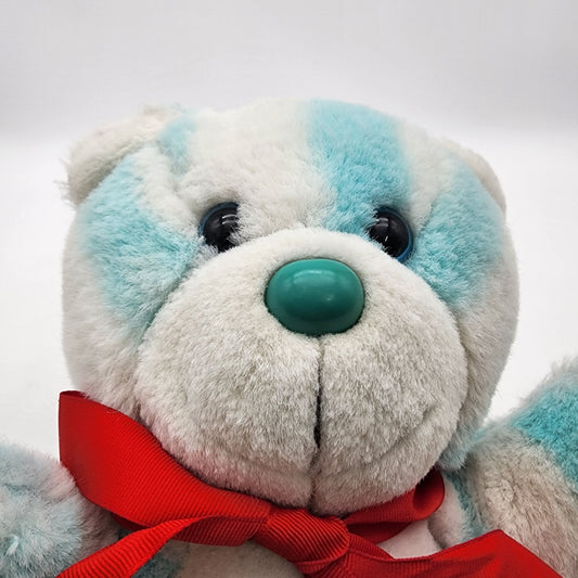 Vintage 1988 Fairview  Blue and White Bear Plush