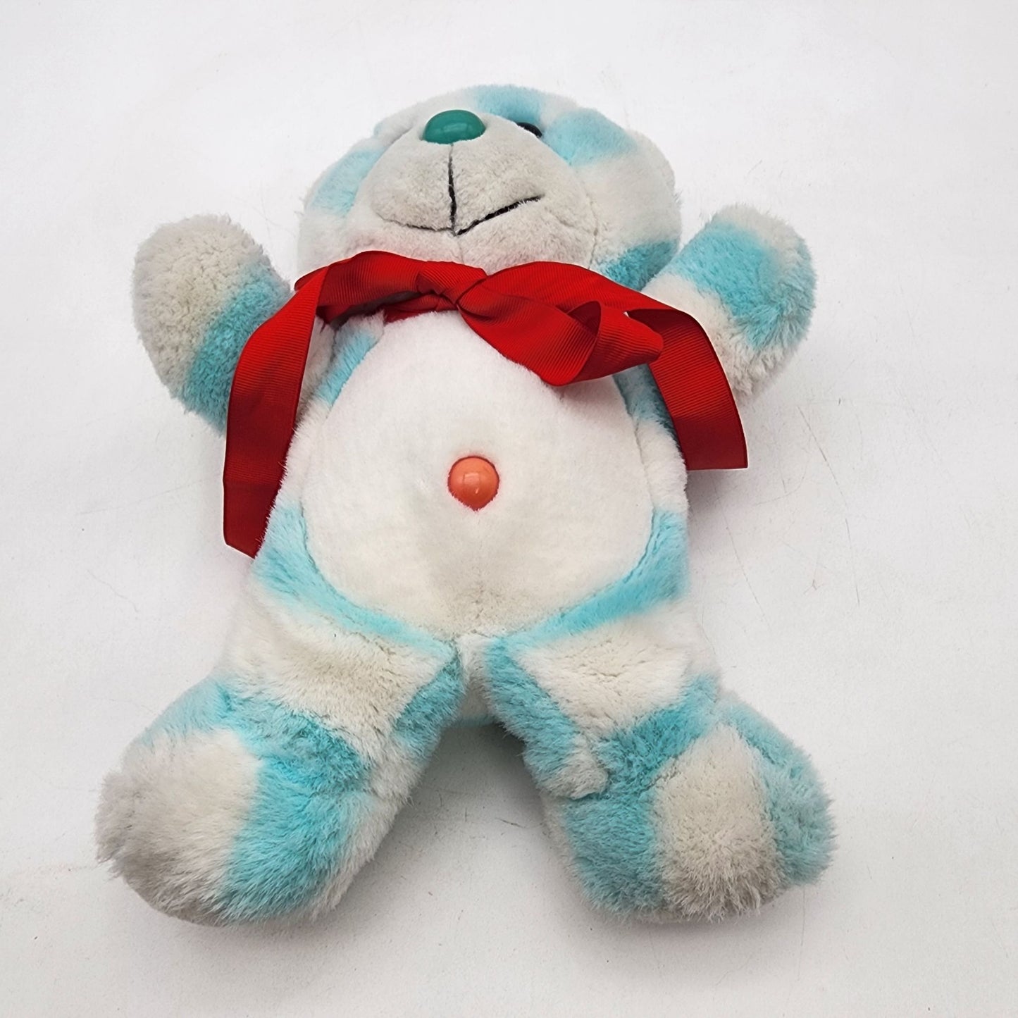 Vintage 1988 Fairview  Blue and White Bear Plush