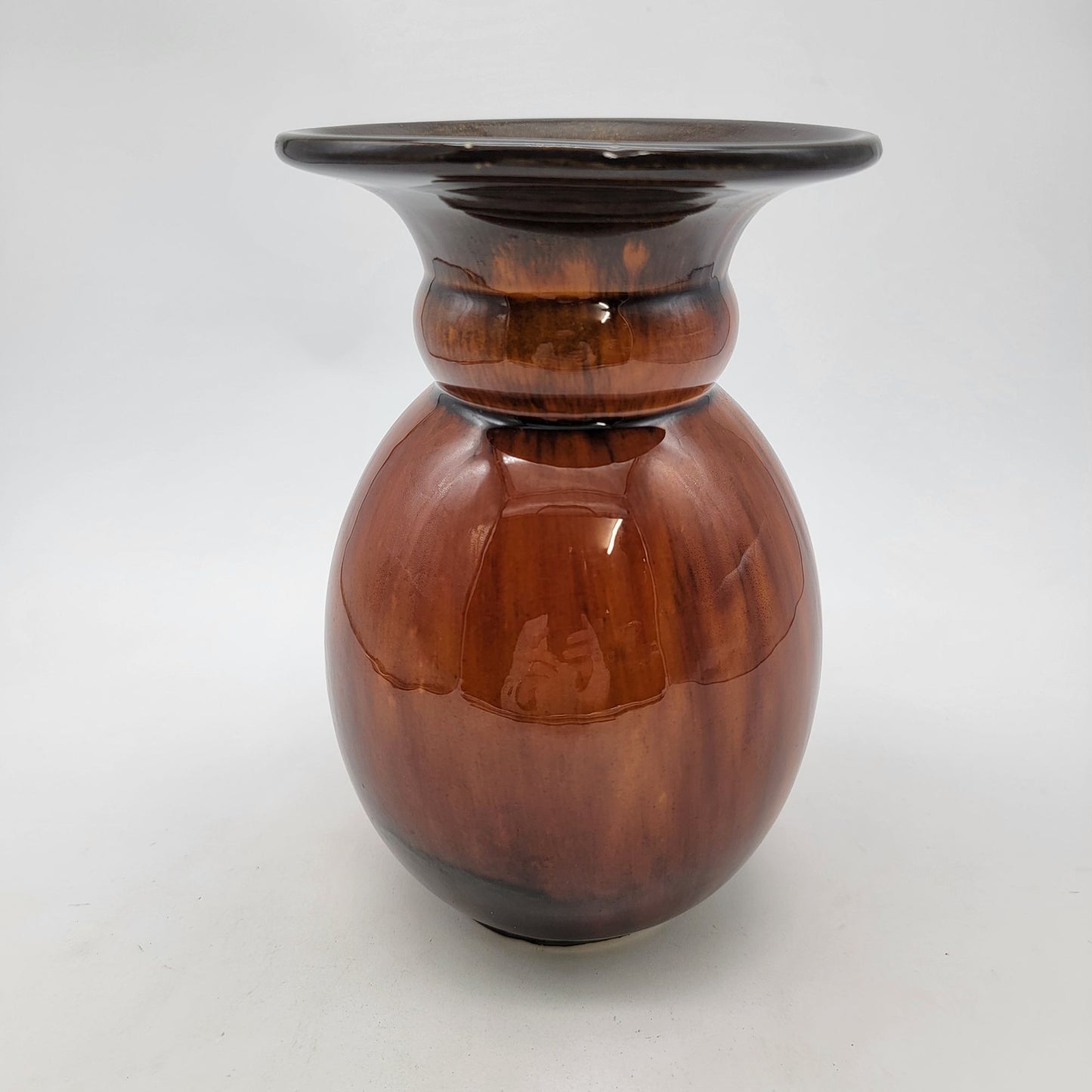 Mid Century MCM German Drip Glaze Art Pottery Vase