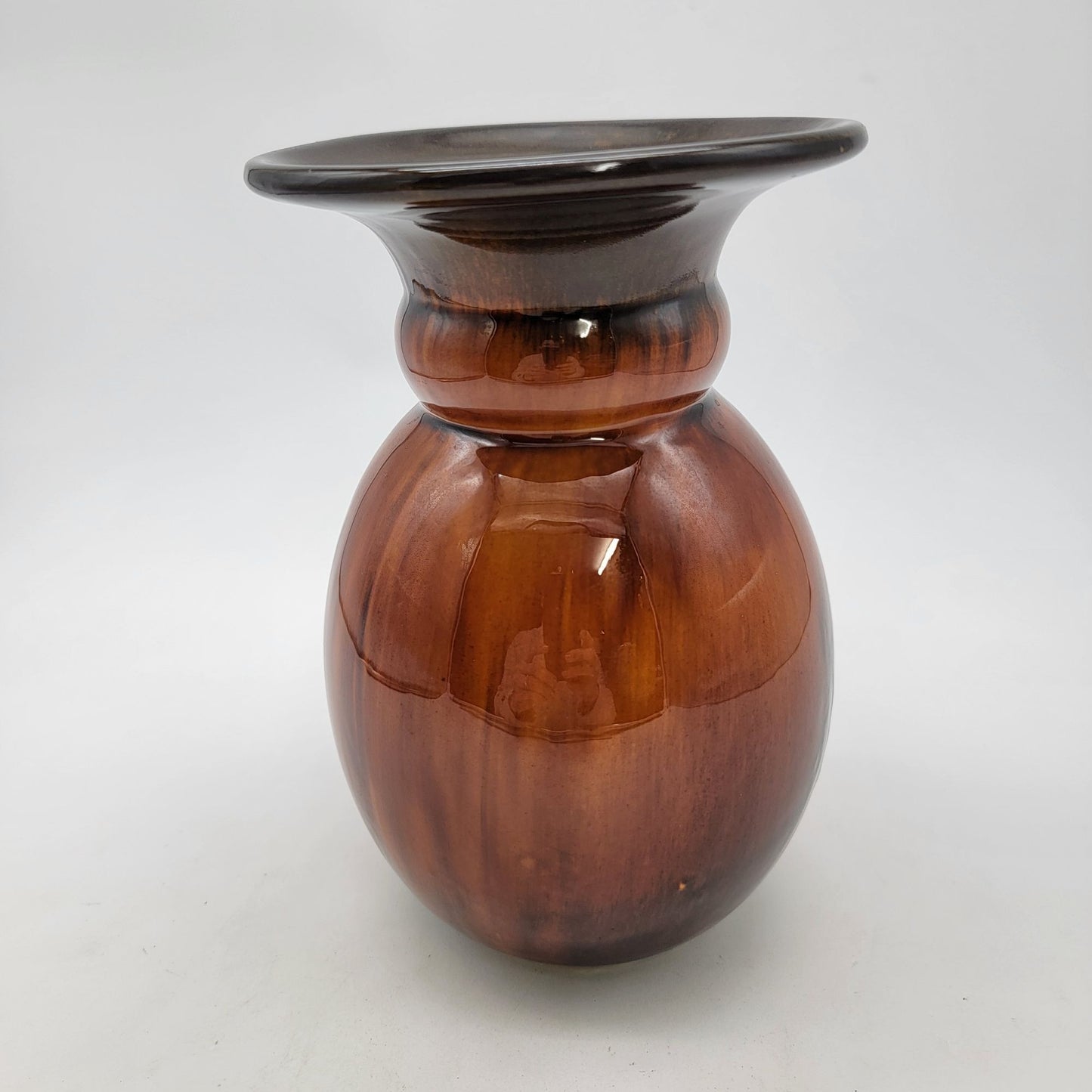 Mid Century MCM German Drip Glaze Art Pottery Vase