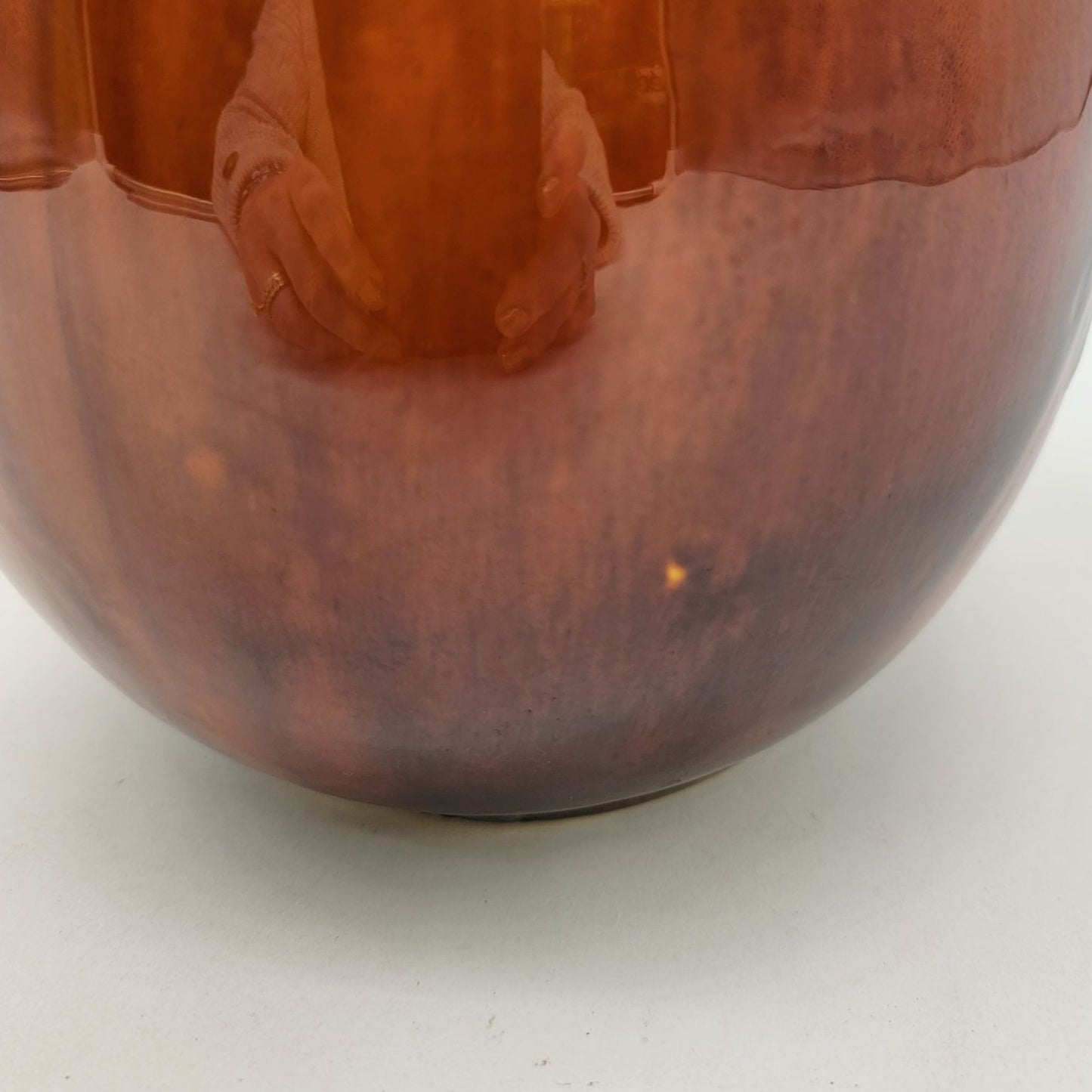 Mid Century MCM German Drip Glaze Art Pottery Vase