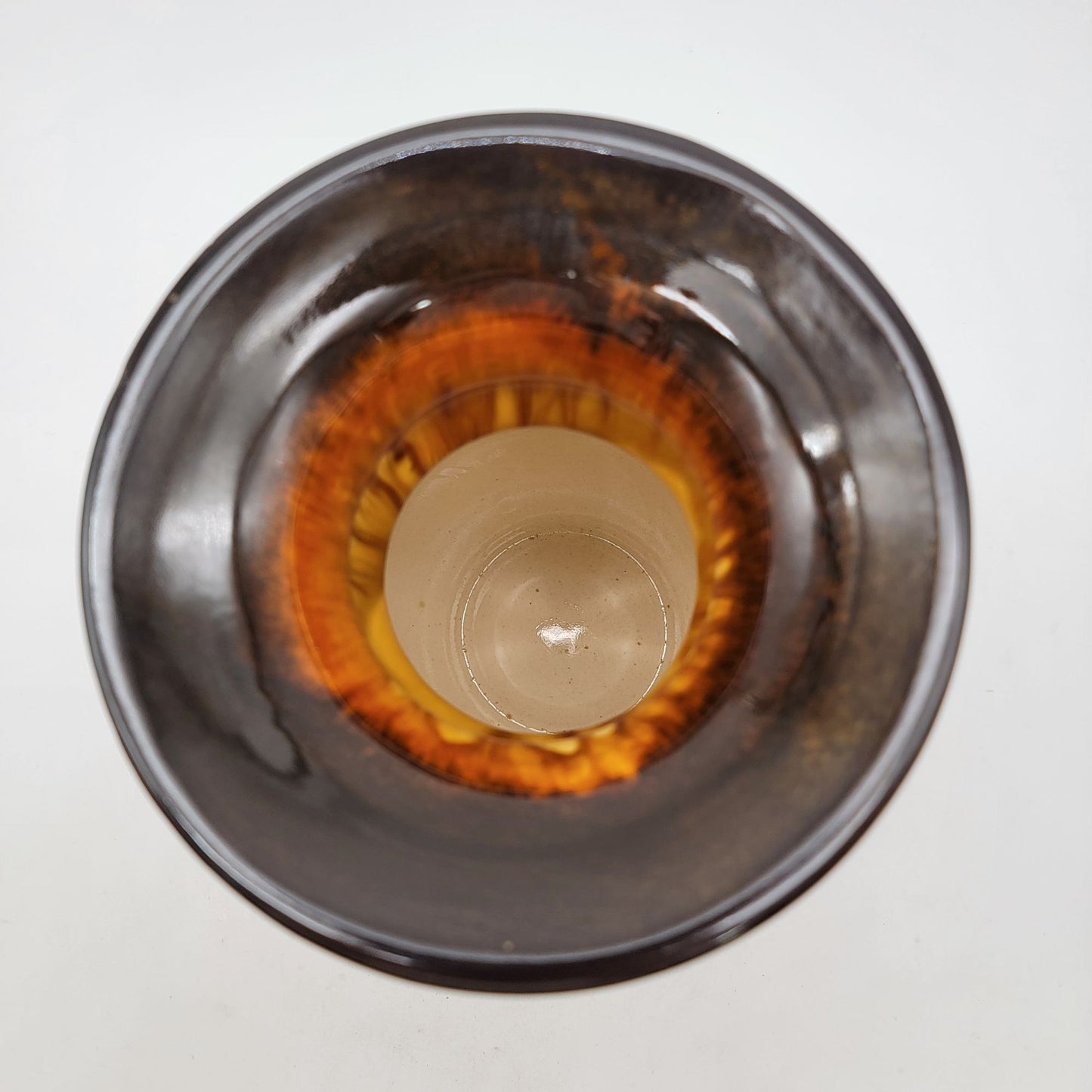 Mid Century MCM German Drip Glaze Art Pottery Vase