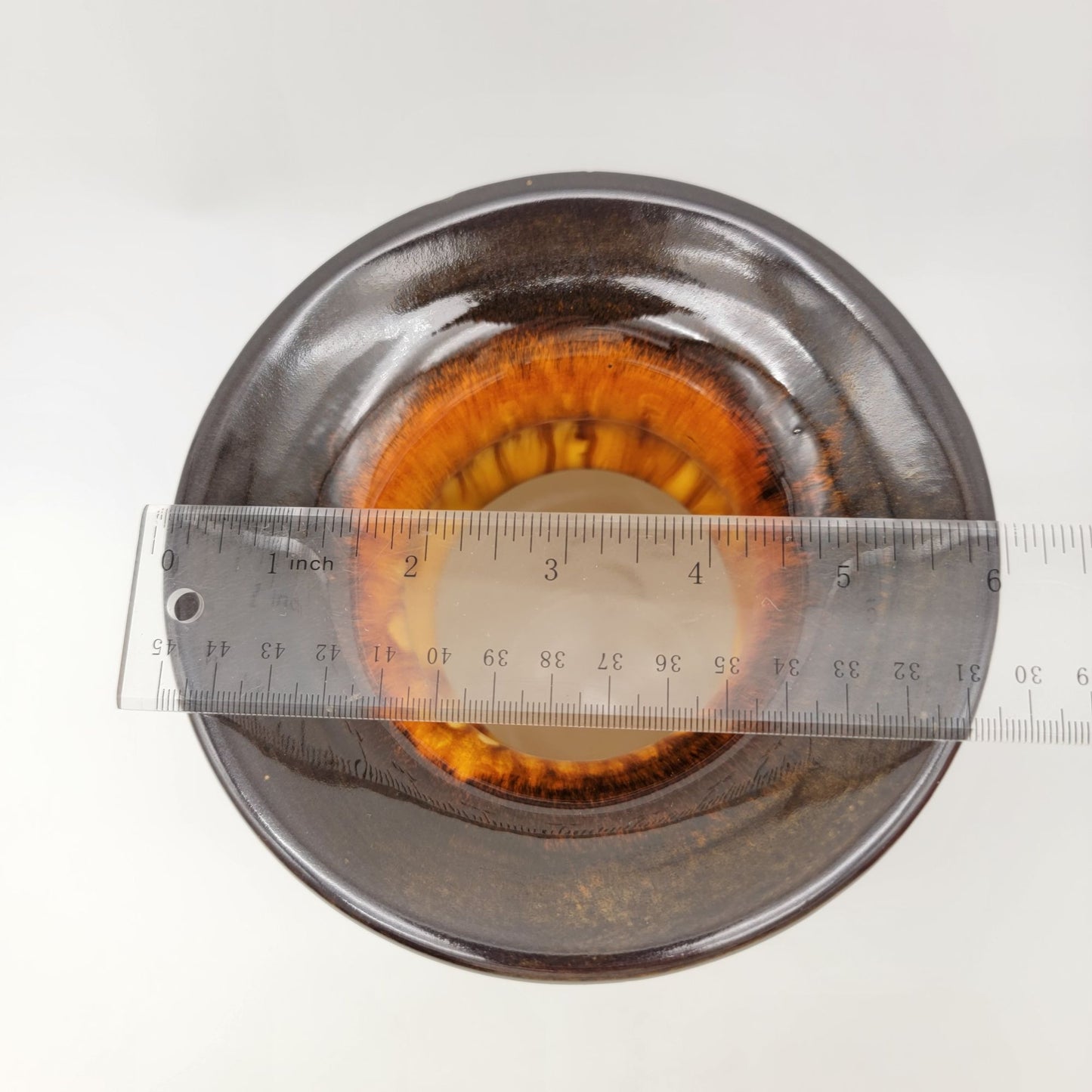 Mid Century MCM German Drip Glaze Art Pottery Vase